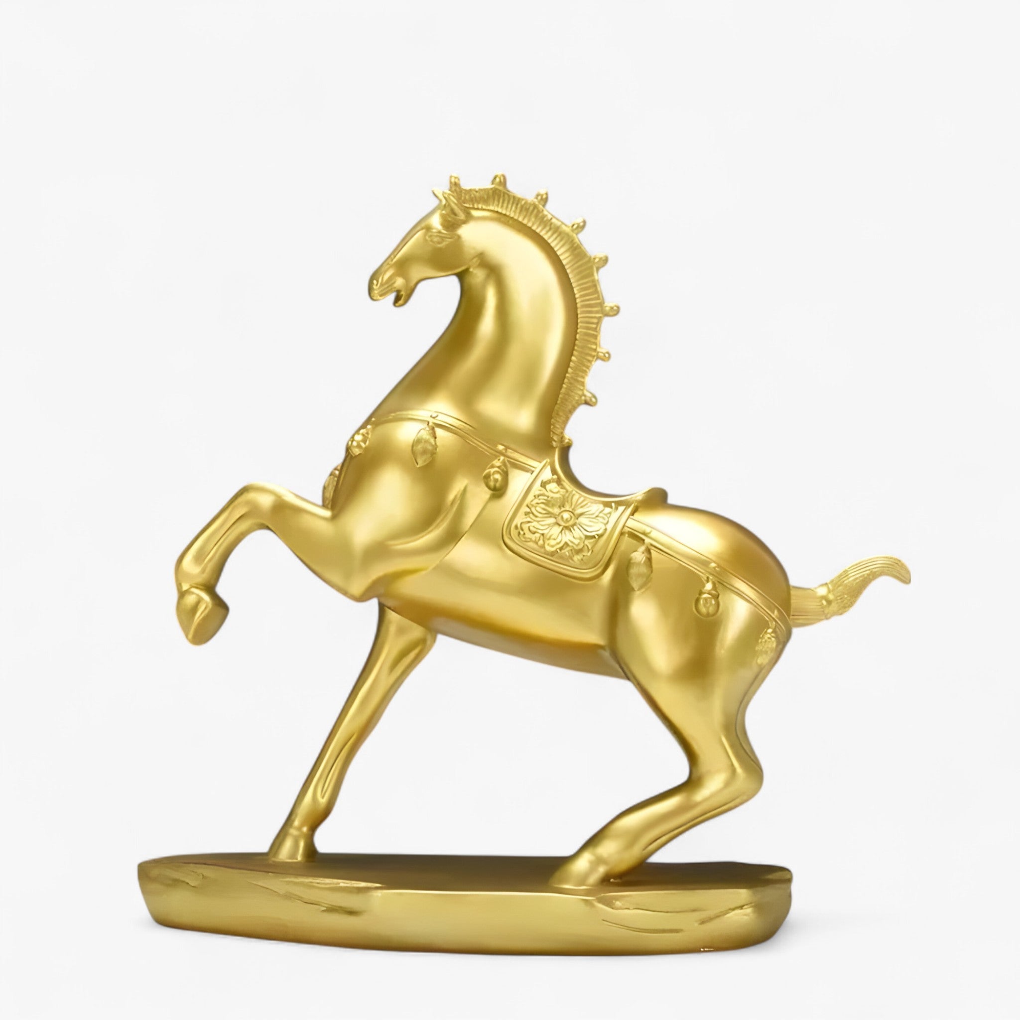 ImperialStride - Immagine dei cavalli Tang - Oro - Decor Decoration display figurines home home decor home decoration - Concept Palermo
