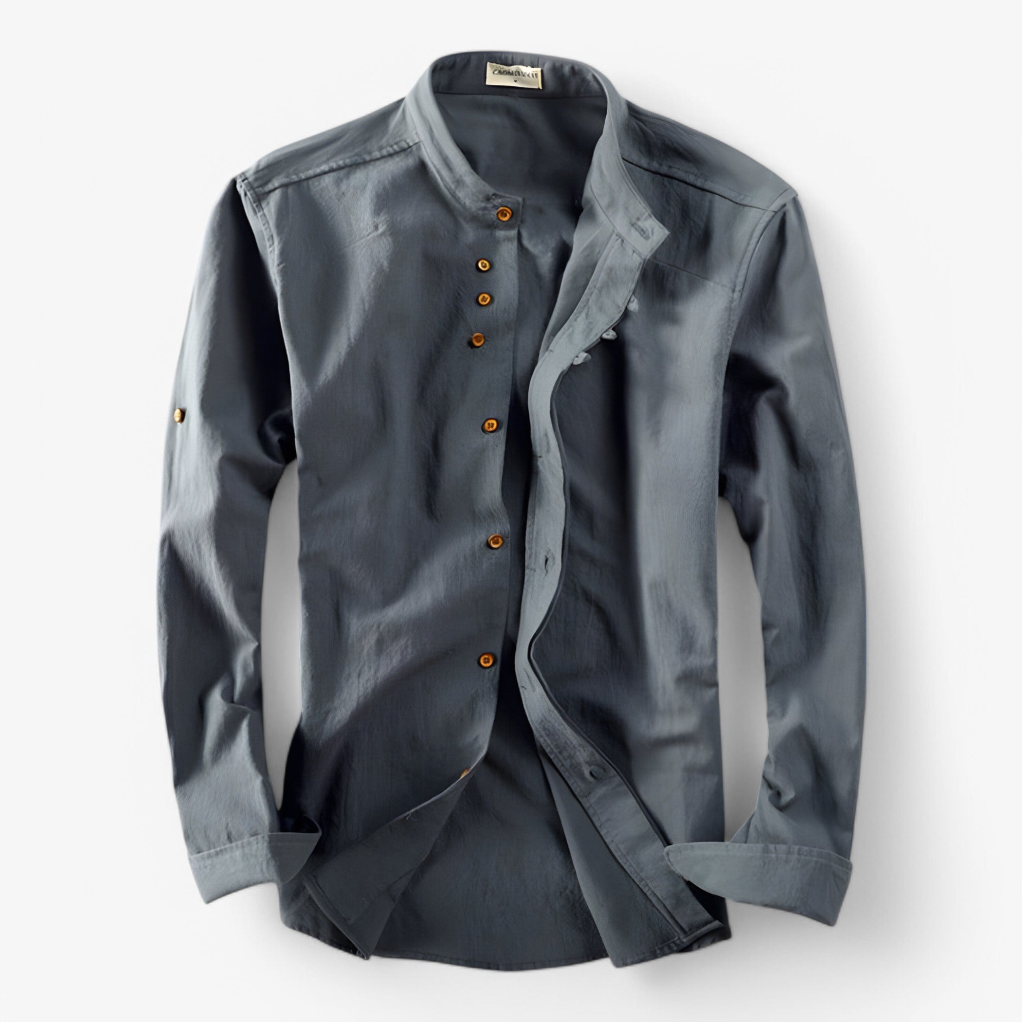 Karl - Camicia in Stile Giapponese - Grigio scuro - - Concept Palermo