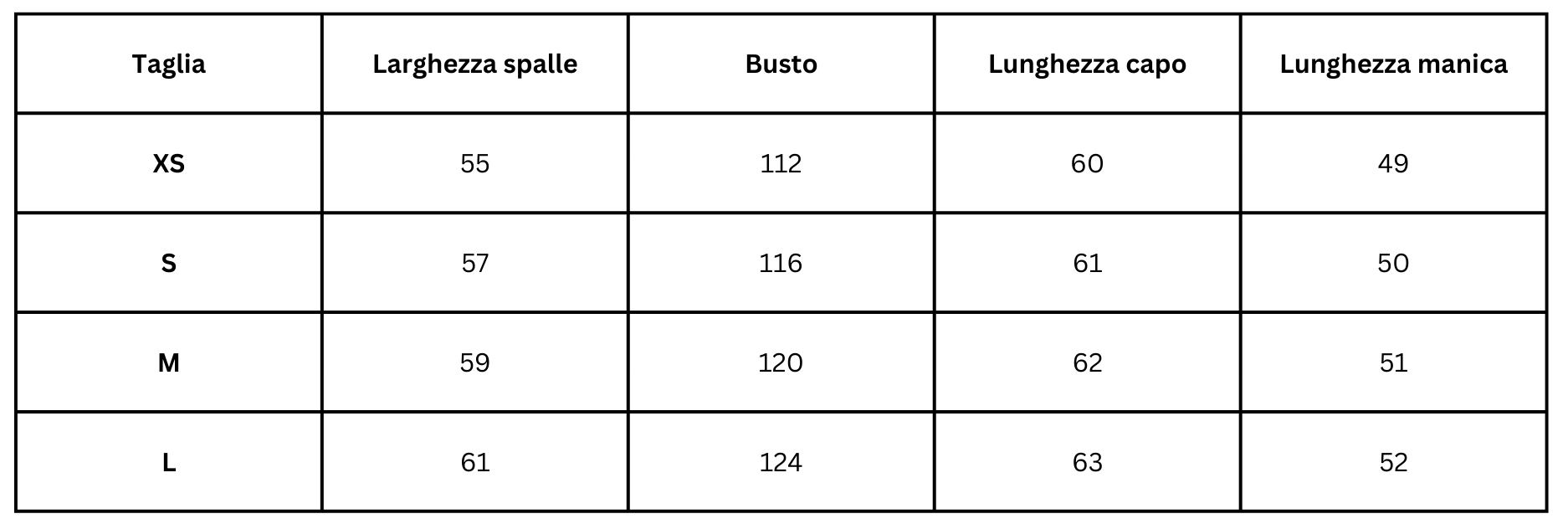 Size Guide