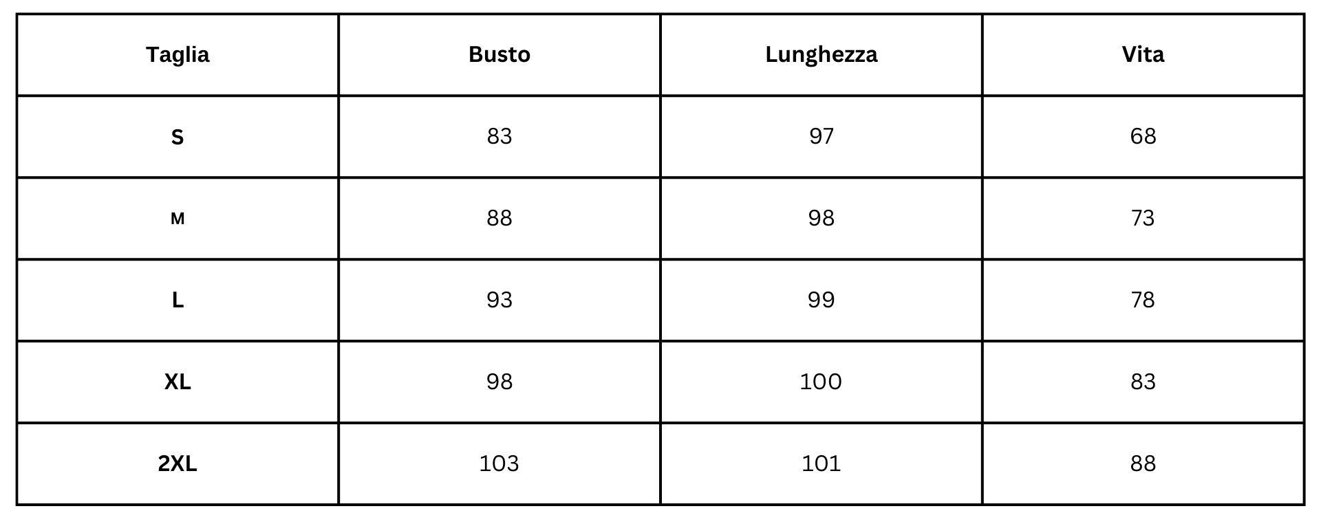 Size Guide
