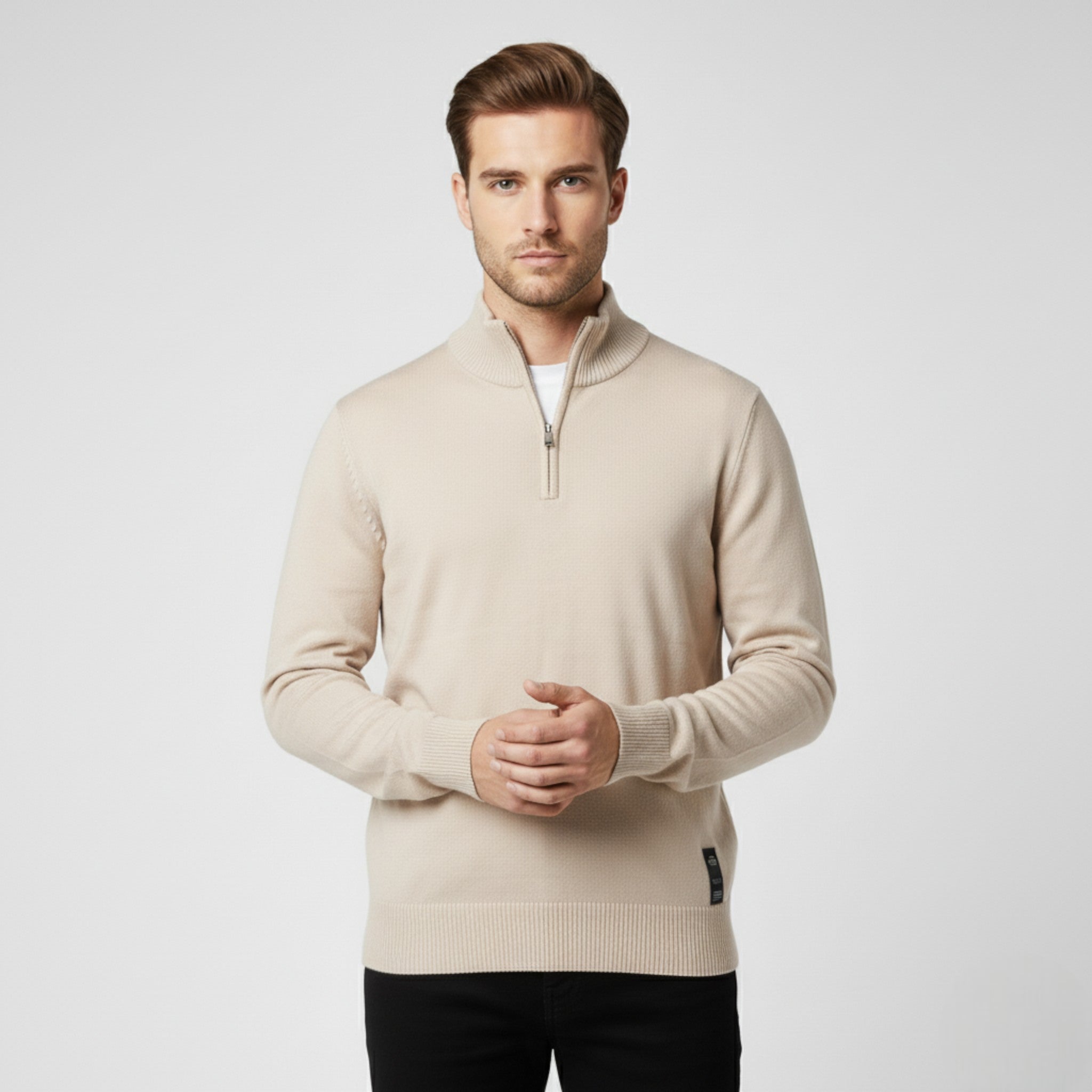 Lloyd | Maglione da Uomo con Mezza Zip - - Clothes clothes men Clothing Sweater sweater men sweaters - Concept Palermo