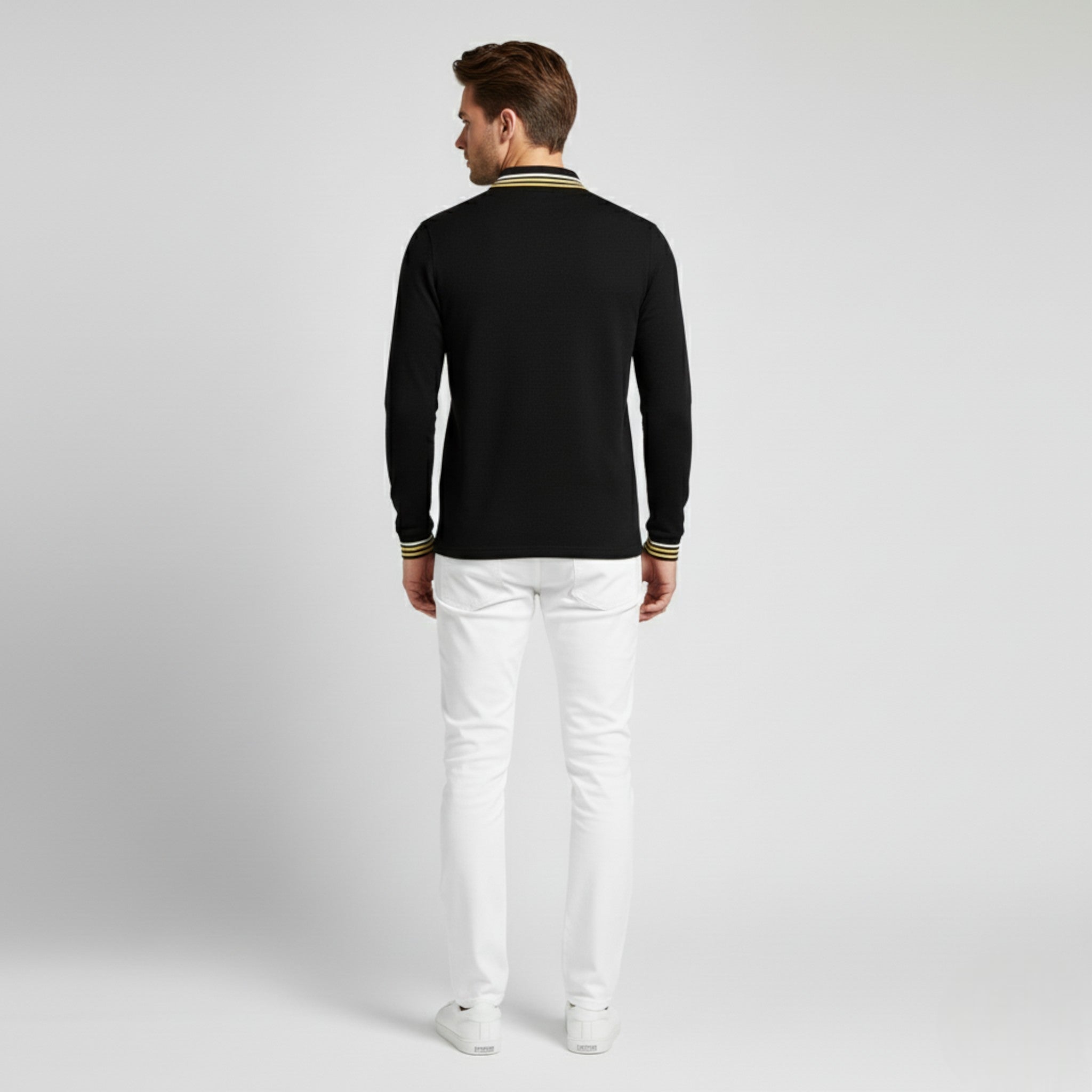 Ralph | Maglietta Polo da Uomo a Maniche Lunghe - - - Concept Palermo