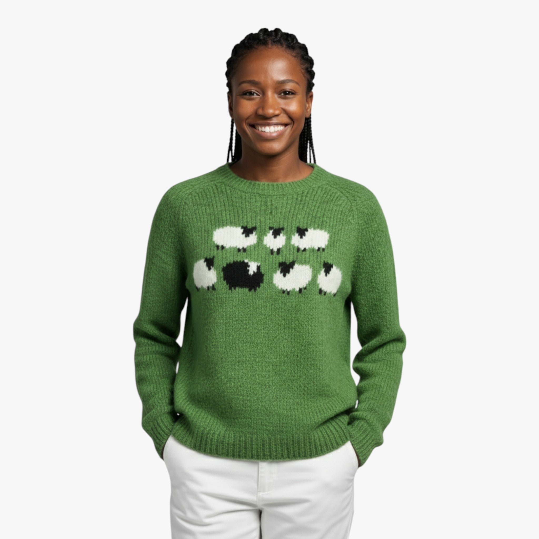 Poppy - Maglione Retrò Elegante e Confortevole per un Effetto Chic - - knitted sweaters P001 Retro sweaters sweater sweaters women cardigan women sweater - Concept Palermo