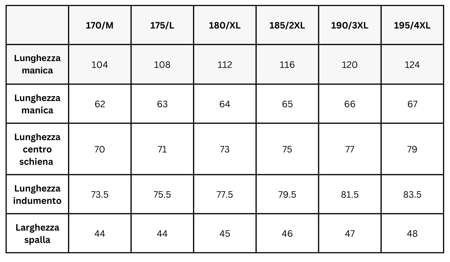Size Guide