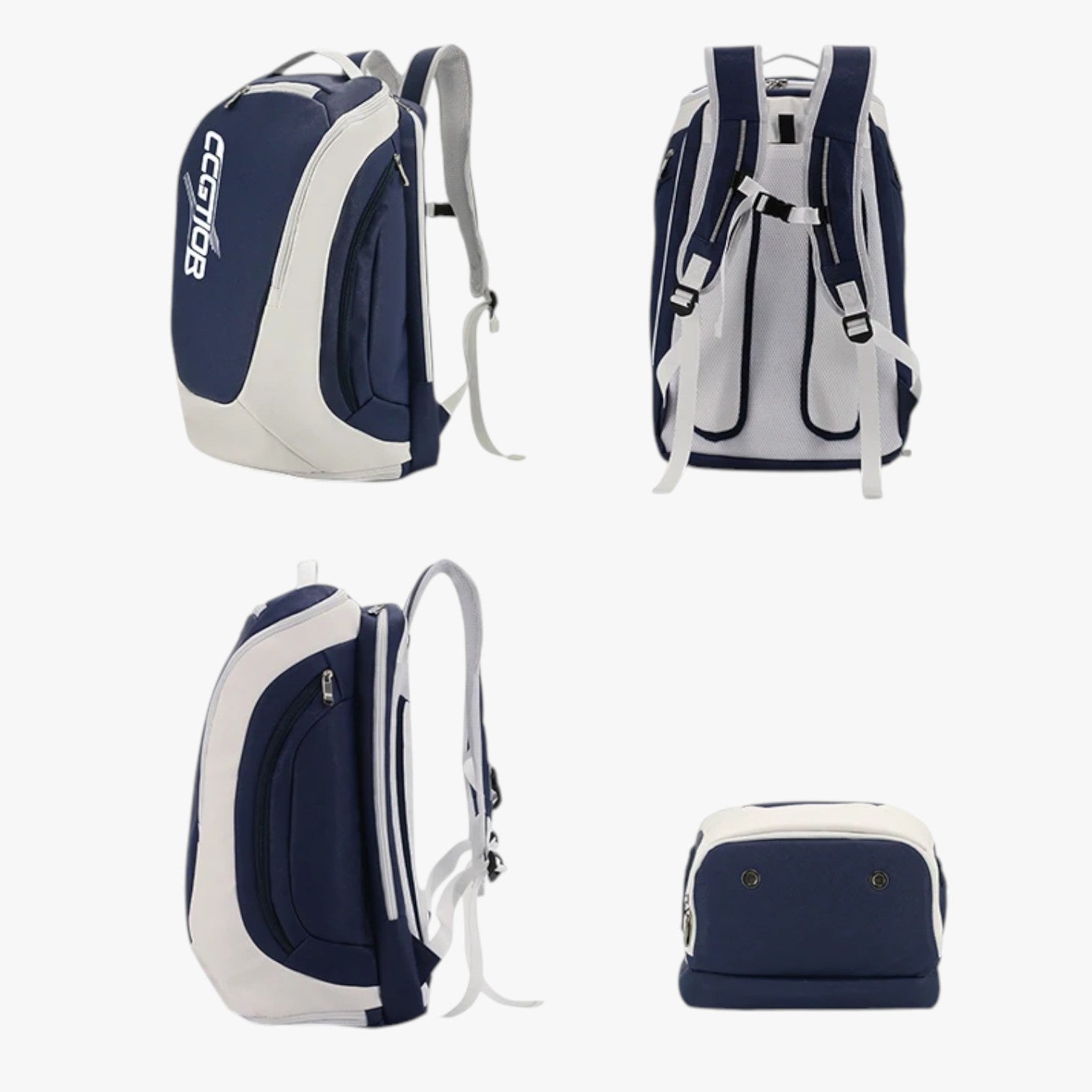 George | Zaino Porta Racchette in PU – Sportivo, Capiente, Unisex - - Backpack Backpacks - Concept Palermo