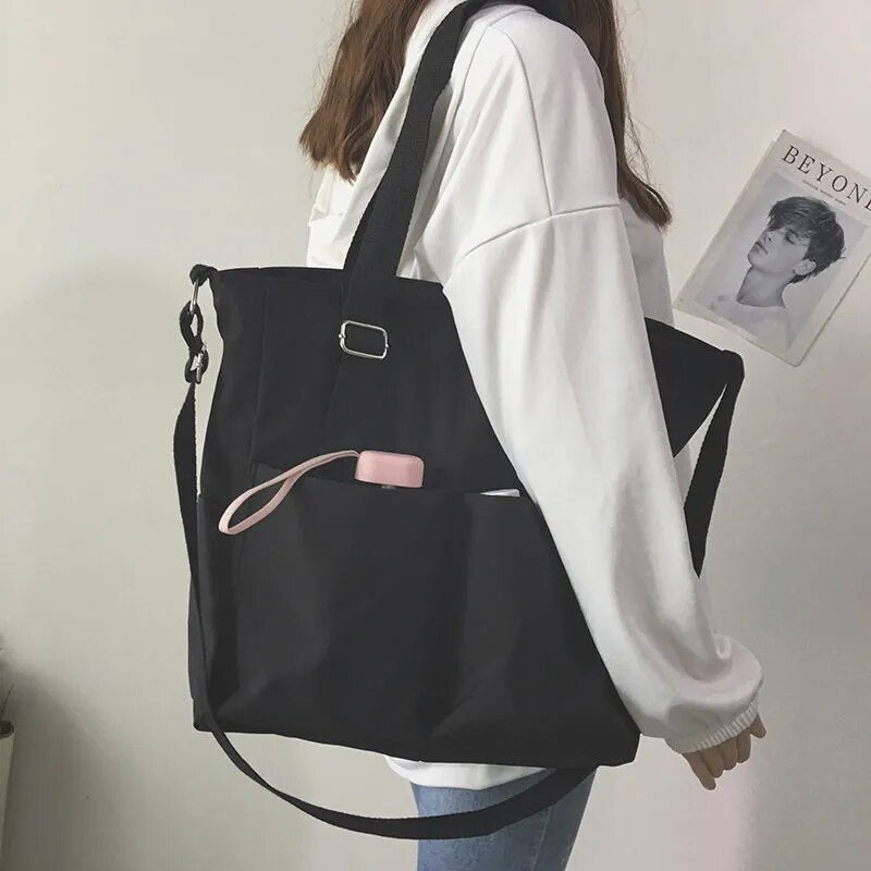 Aurelia - Borsa di tela grande impermeabile - - Bags canvas bag handbags Shoulder Bags tote bag tote bags women bags Women's handbags - Concept Palermo