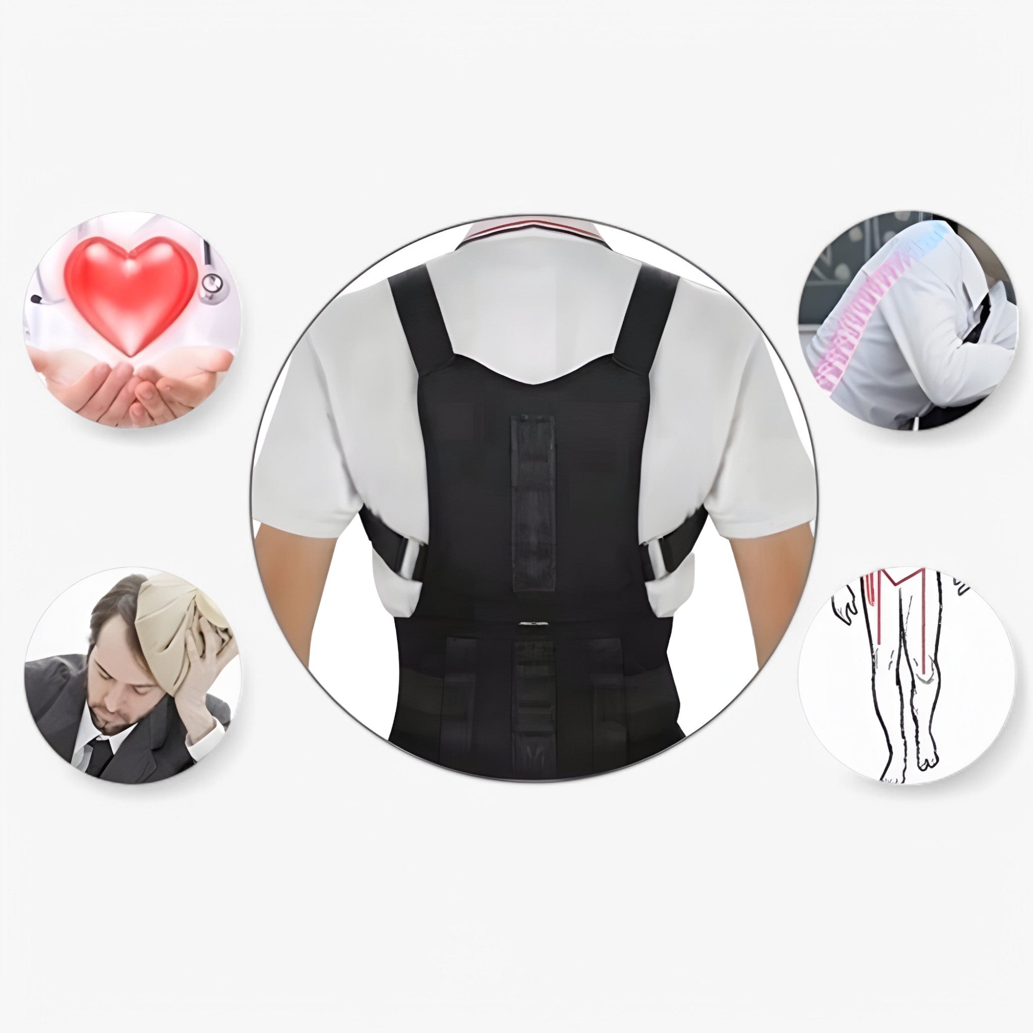 BeltGuard - supporto per una migliore postura - - back brace back support Body care body support gadgets - Concept Palermo