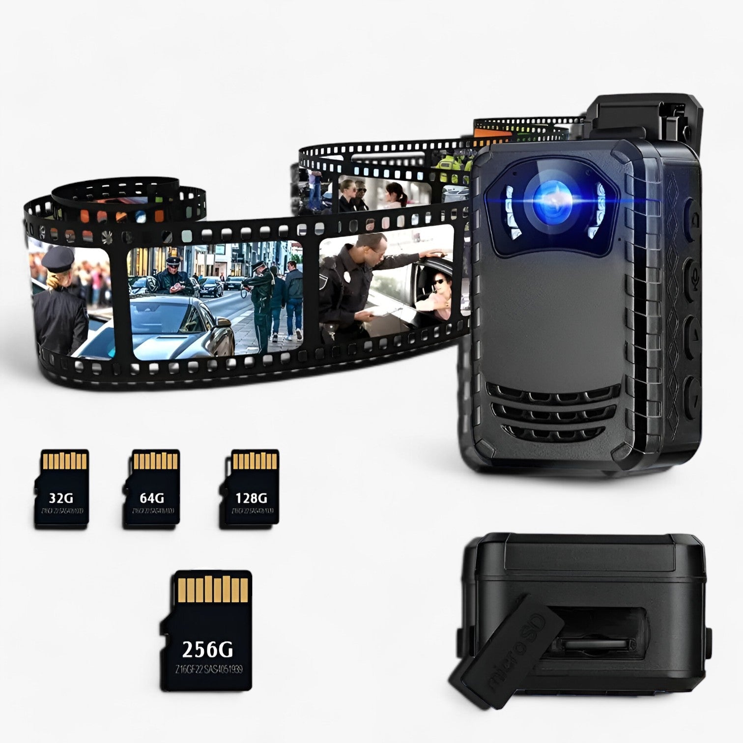 Mini-bodycamera – Full HD luminosità e visione notturna in tasca - - camera gadget - Concept Palermo