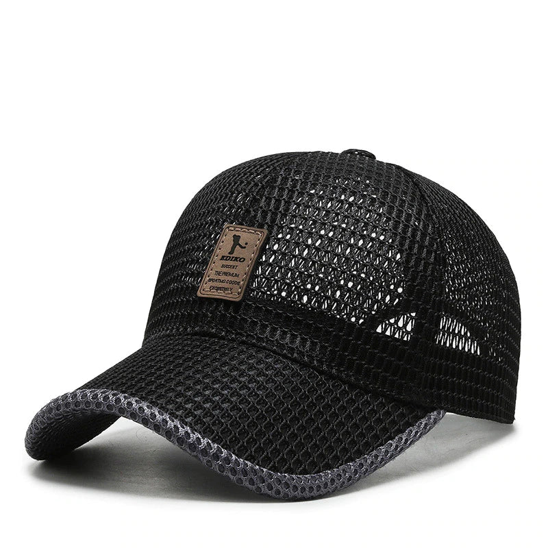 Breeze Cap™ | Il cappellino traspirante per eccellenza per l'estate - Nero - accessories accessories men Baseball caps caps - Concept Palermo