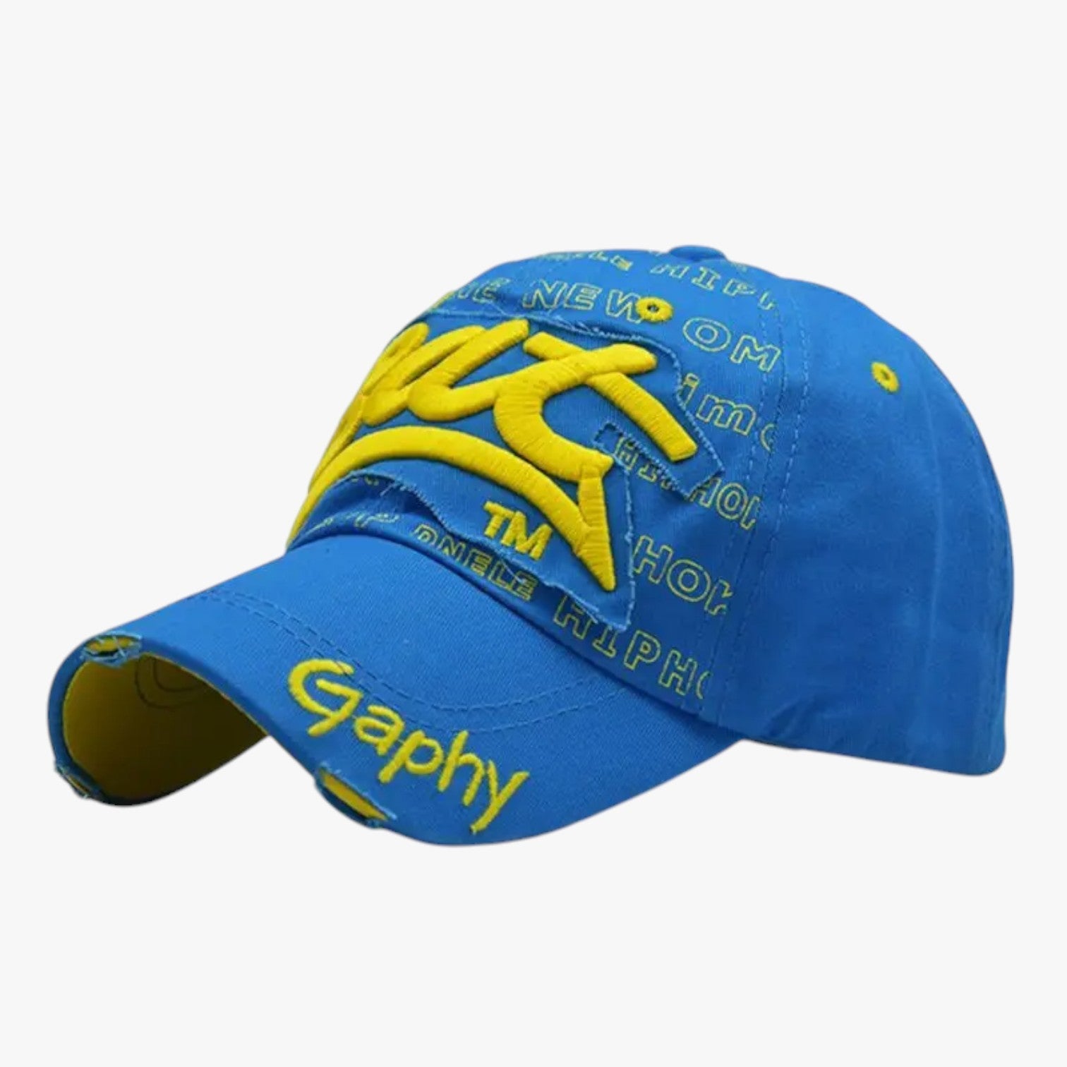 Harlan | Berretto snapback in cotone per uomo - Stile cool con ricamo di squali - - Baseball caps caps mens accessory - Concept Palermo