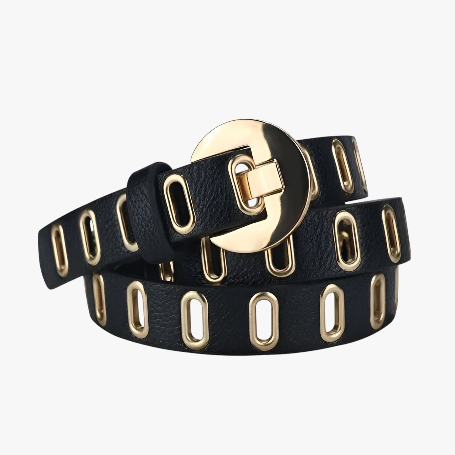 Ellie | Cintura Grunge Donna Regolabile Stile Punk con Fibbia in Lega - - Belts belts for woman waist belt for women Womens belt - Concept Palermo