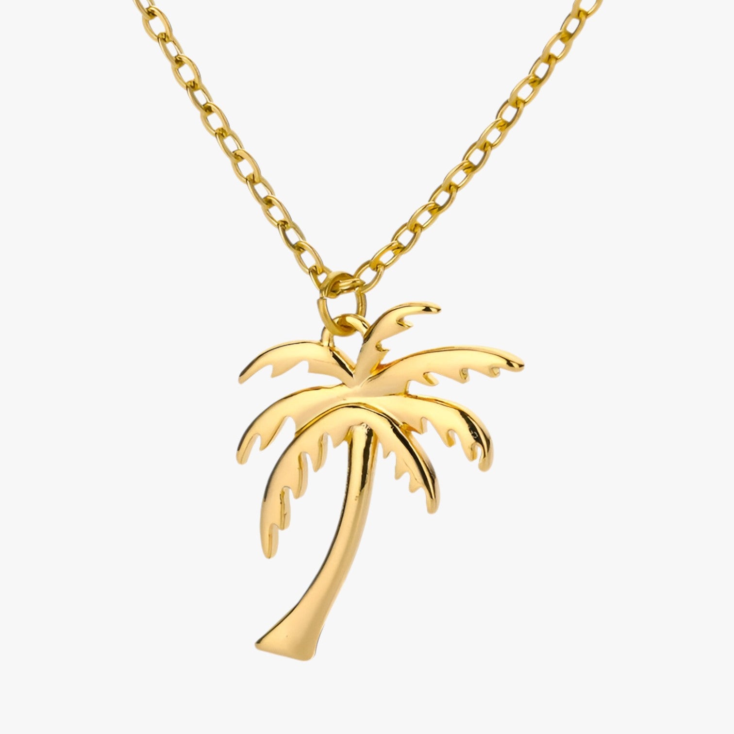 Kate | Delicata collana palma estiva - Colore Oro 45cm Cina - elegant womens necklaces necklace NECKLACES Necklaces for Women - Concept Palermo
