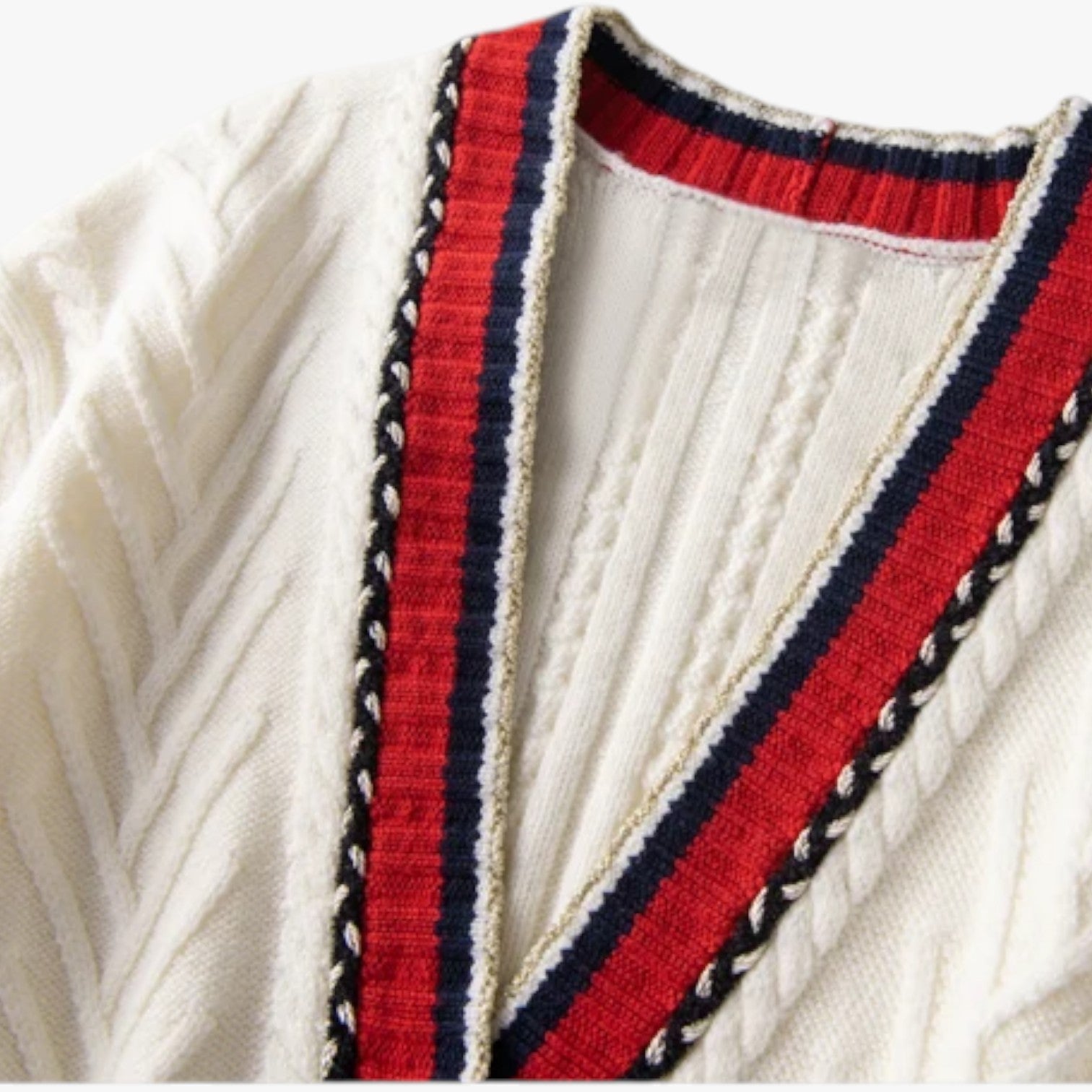 Grace | Cardigan retrò con scollo a V da donna, morbido, oversize ed elegante - - Sweater sweaters sweaters & cardigans - Concept Palermo