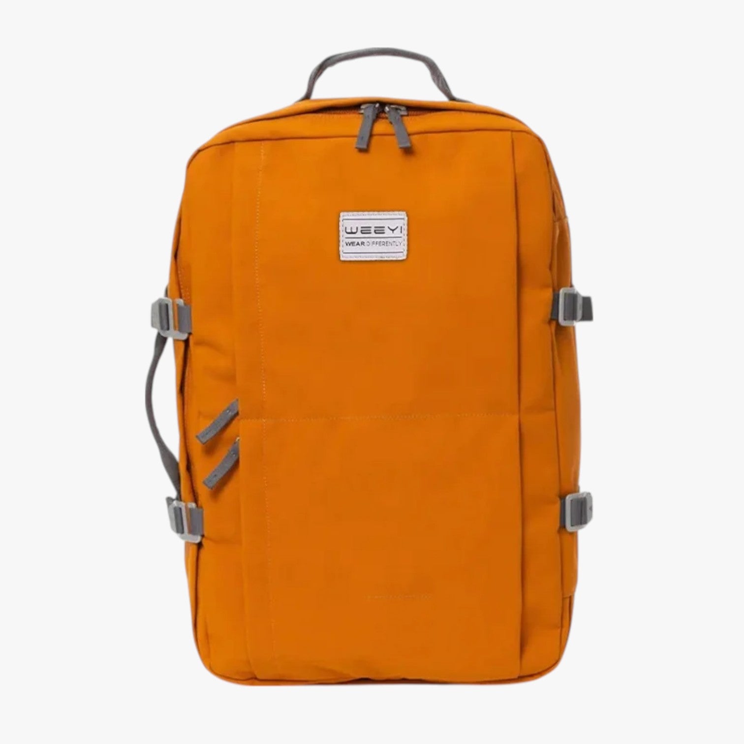 Kristofer | Borsa da weekend leggera e capiente - in tessuto riciclato - 54 x 36 x 20cm Arancia - Bags bags for men mens bag - Concept Palermo