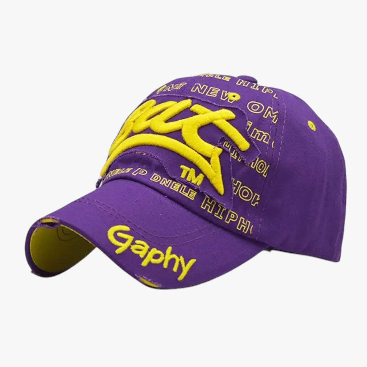 Harlan | Berretto snapback in cotone per uomo - Stile cool con ricamo di squali - - Baseball caps caps mens accessory - Concept Palermo