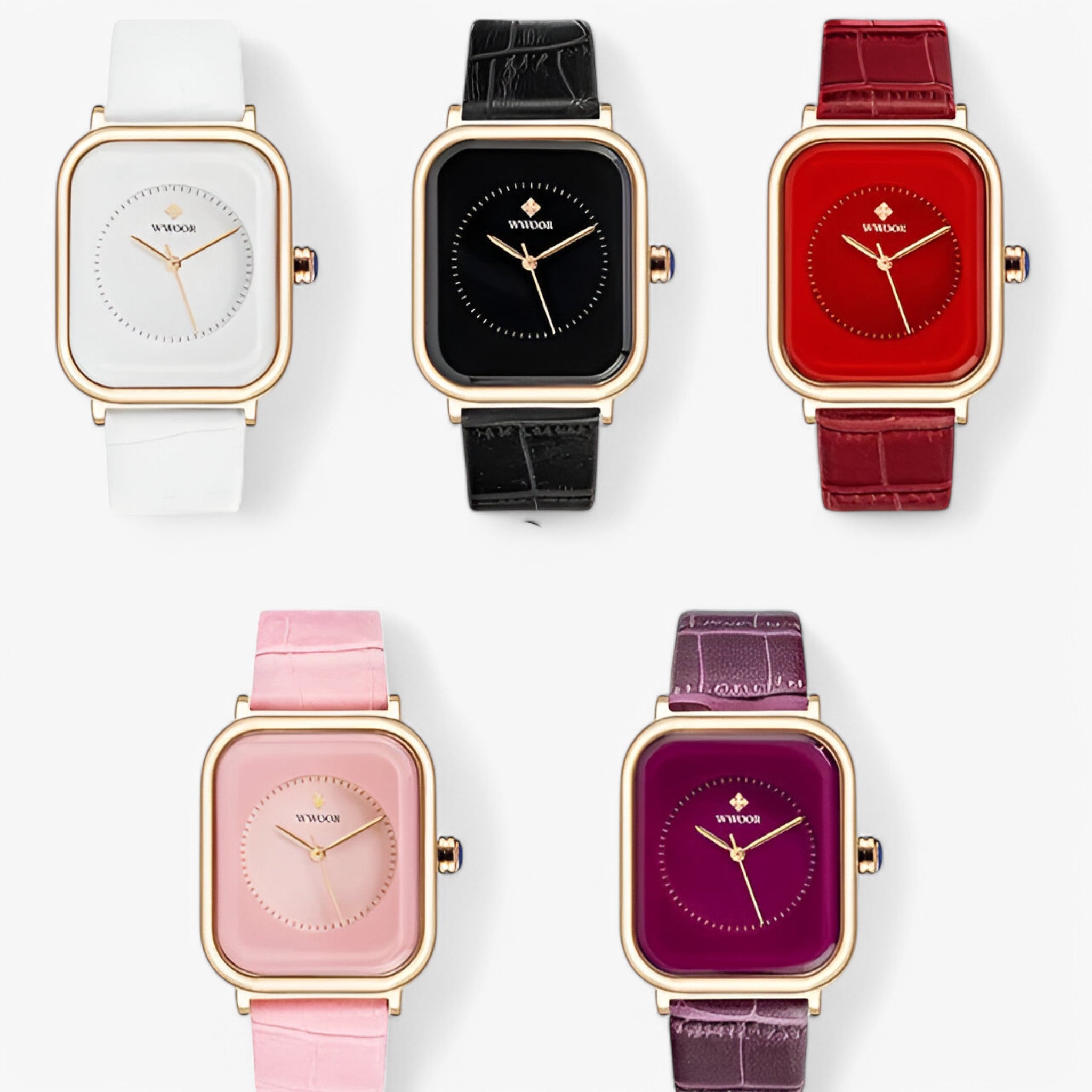 Elena | Orologio di lusso con bracciale in pelle - - female watch watch for women - Concept Palermo