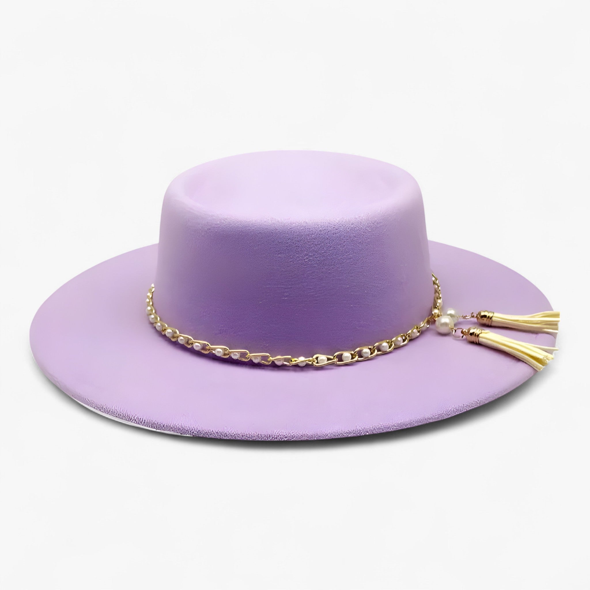 Jannela | Cappello Fedora in Lana con Perle - 07 - - Concept Palermo
