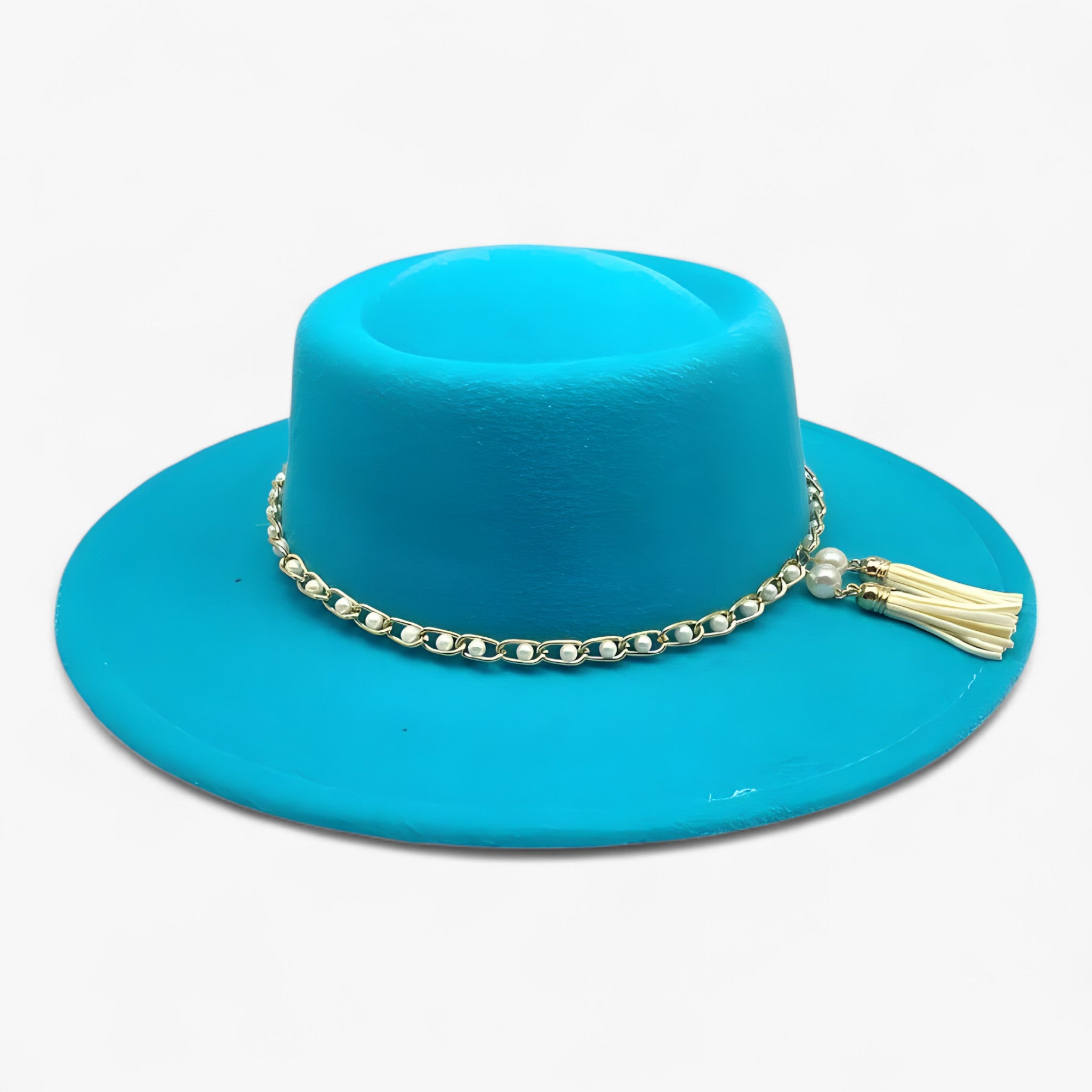 Jannela | Cappello Fedora in Lana con Perle - 08 - - Concept Palermo
