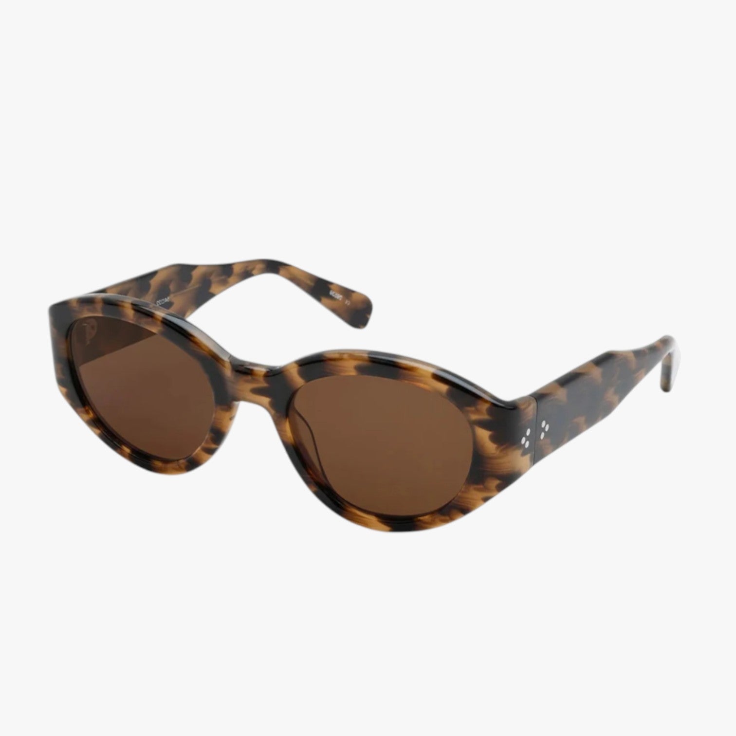 Danna | Eleganza e Visione - Occhiali da sole di lusso in acetato polarizzato da donna - Classico Marrone - polarized sunglasses women Sunglasses sunglasses for women - Concept Palermo