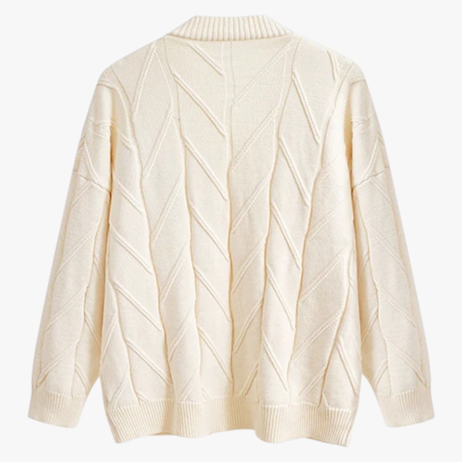 Sophie | Cardigan casual elegante da donna in puro cotone con bottoni ricamati e logo personalizzato - - Sweater sweaters sweaters & cardigans - Concept Palermo