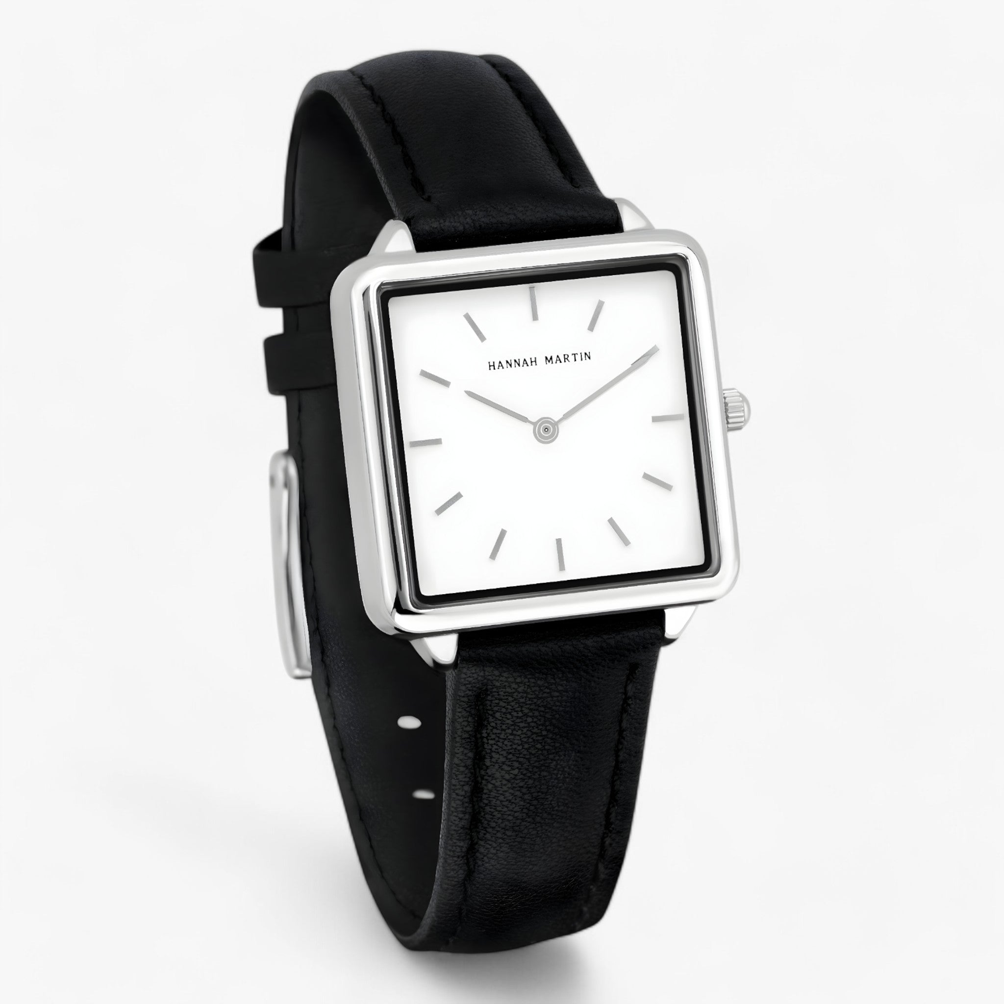 Amelia | Orologio quadrato in argento - Classico e confortevole - - rdy shop - Concept Palermo