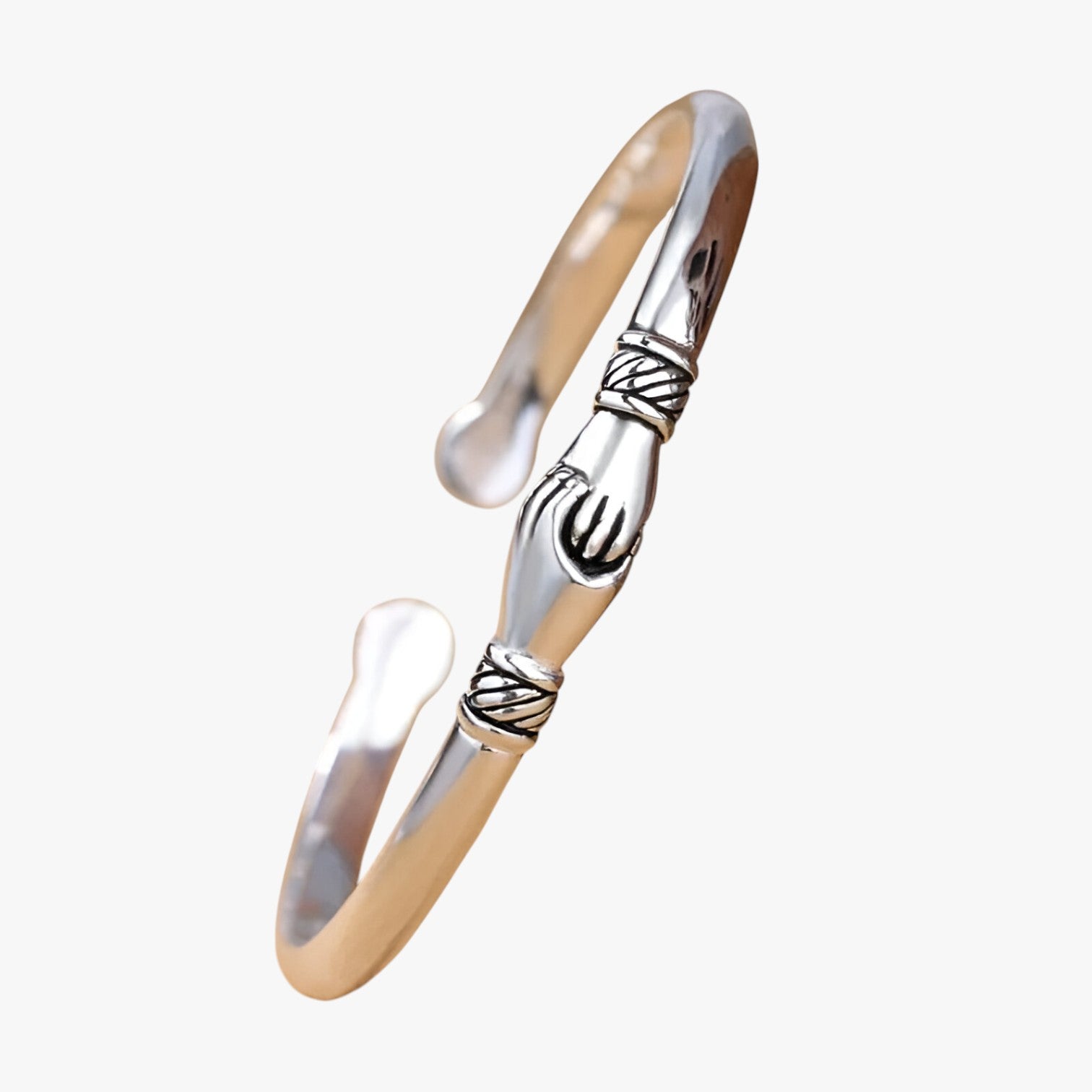 Armonia | Elegante braccialetto dell'amicizia in argento retrò - - BRACELET FOR WOMEN BRACELETS - Concept Palermo