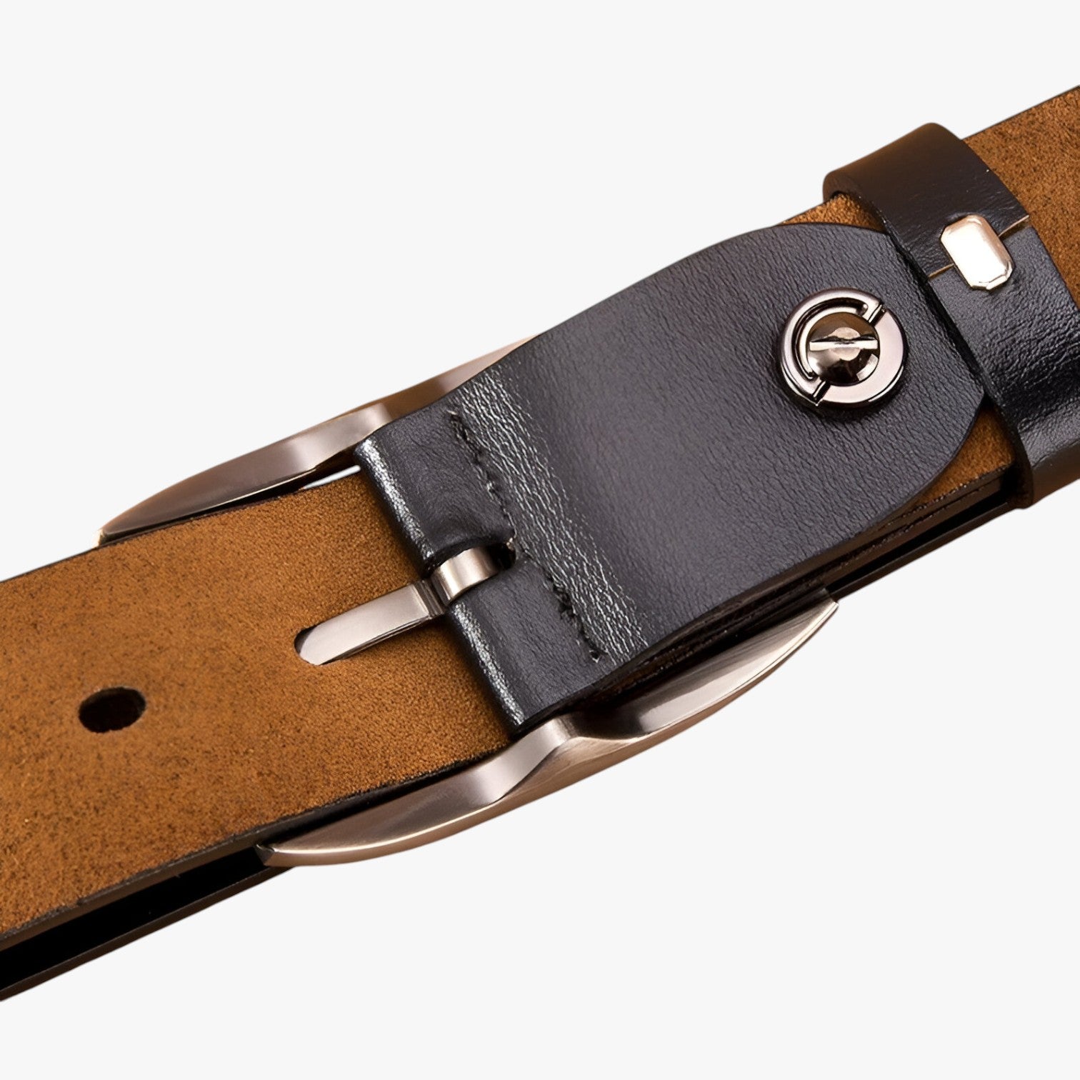 Bryson | Cintura in pelle pregiata con fibbia ad ardiglione - - Belts belts for men Mens belt - Concept Palermo