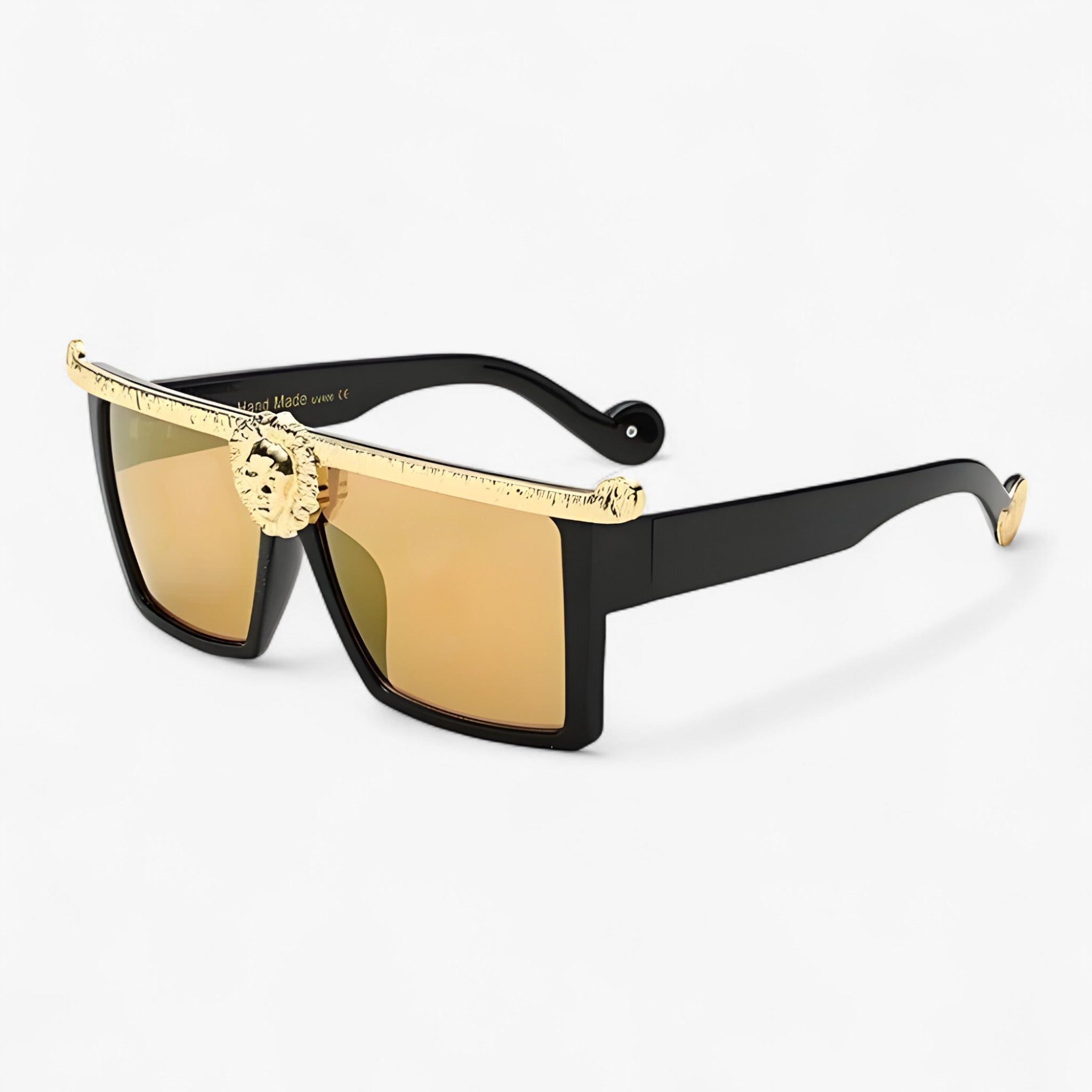 Leo | Occhiali da sole retrò quadrati in stile leone - - Fashion Sunglasses men sunglasses polarized mens sunglasses Polarized man sunglasses Sunglasses sunglasses polarized men - Concept Palermo