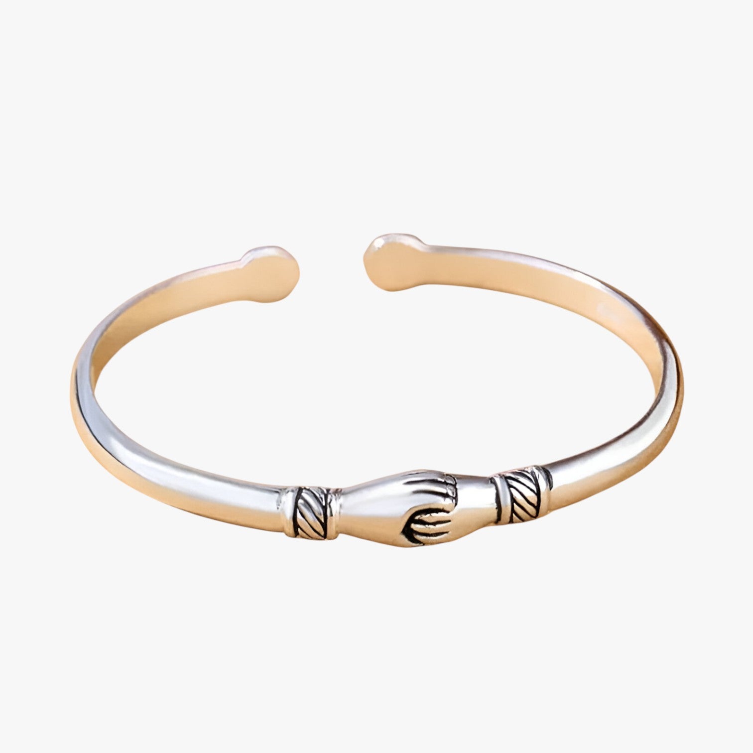 Armonia | Elegante braccialetto dell'amicizia in argento retrò - Argento - BRACELET FOR WOMEN BRACELETS - Concept Palermo