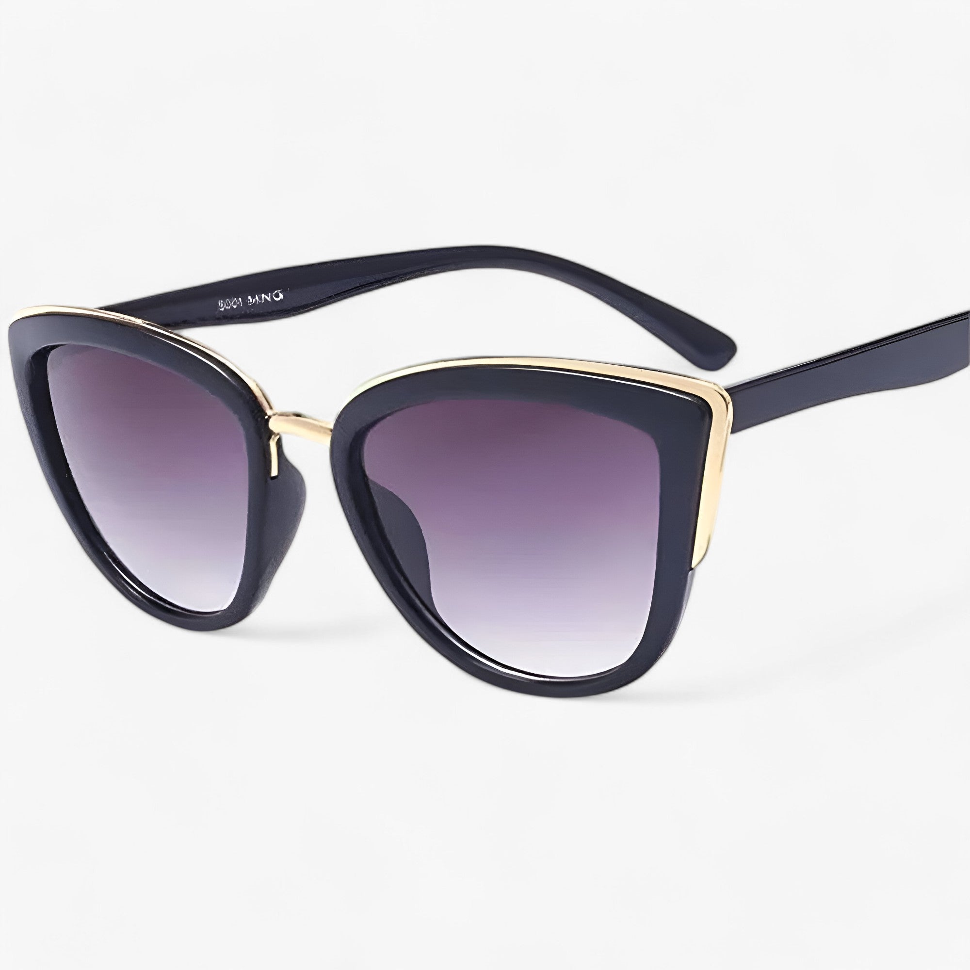 Grace| Occhiali da sole a forma di gatto – Stile vintage e protezione UV400 - NeroGrigio - sun glasses WOMEN - Concept Palermo