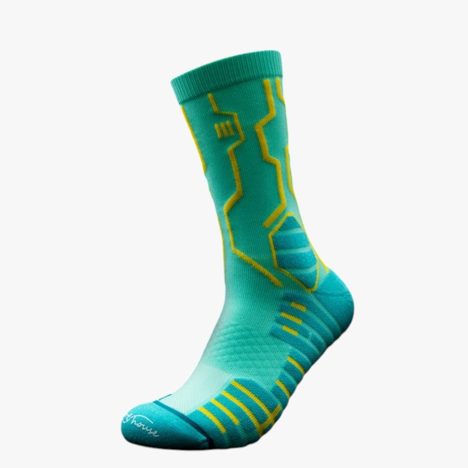 Dawson | Calze sportive a compressione: supporto, aderenza e comfort - Verde chiaro - Hiking Socks socks - Concept Palermo
