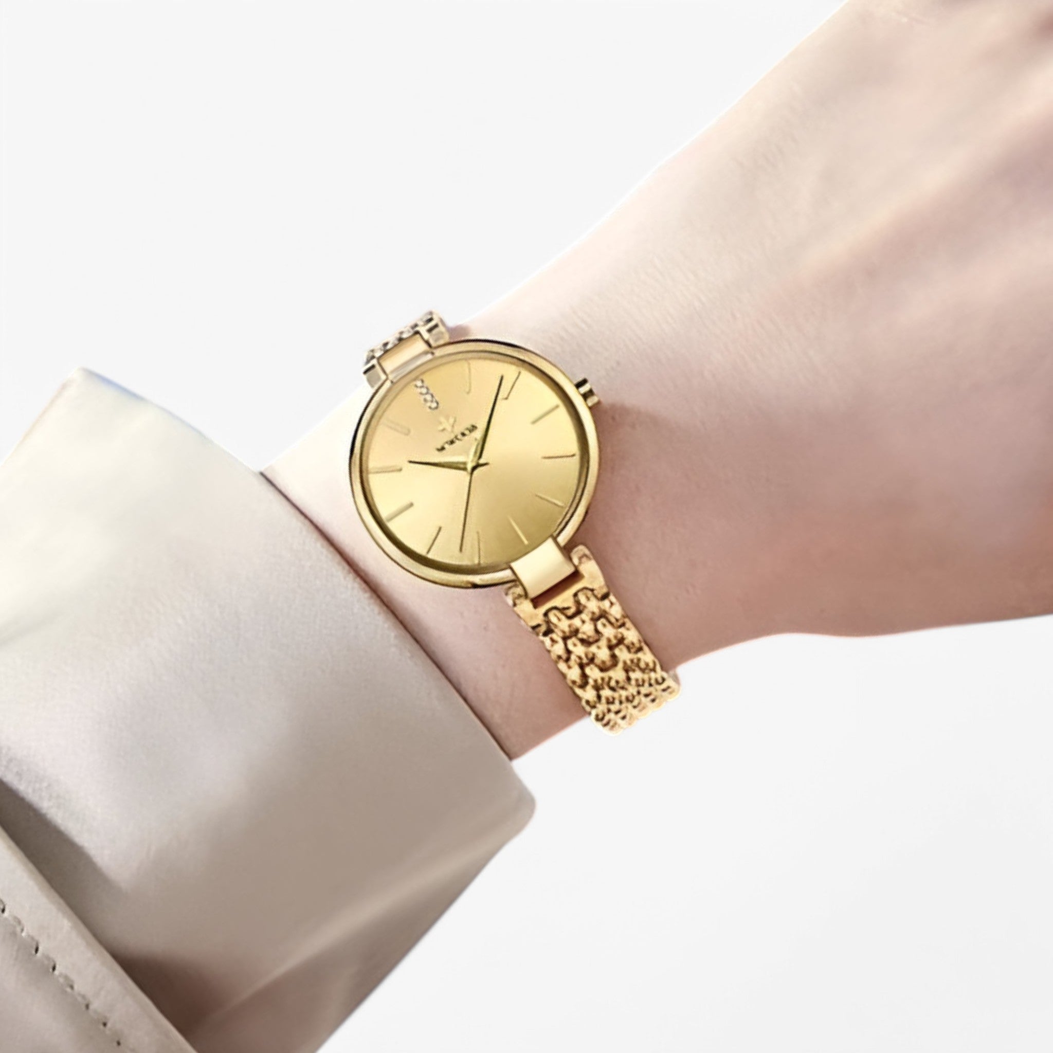 Ava | Nuovo orologio di lusso da donna con cinturino al quarzo con diamanti - - watch for women - Concept Palermo