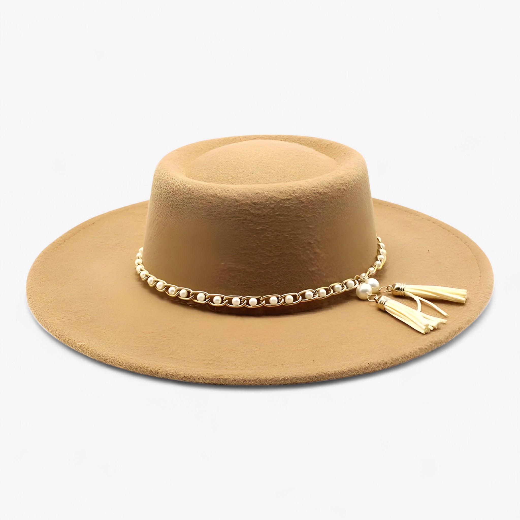 Jannela | Cappello Fedora in Lana con Perle - 04 - - Concept Palermo
