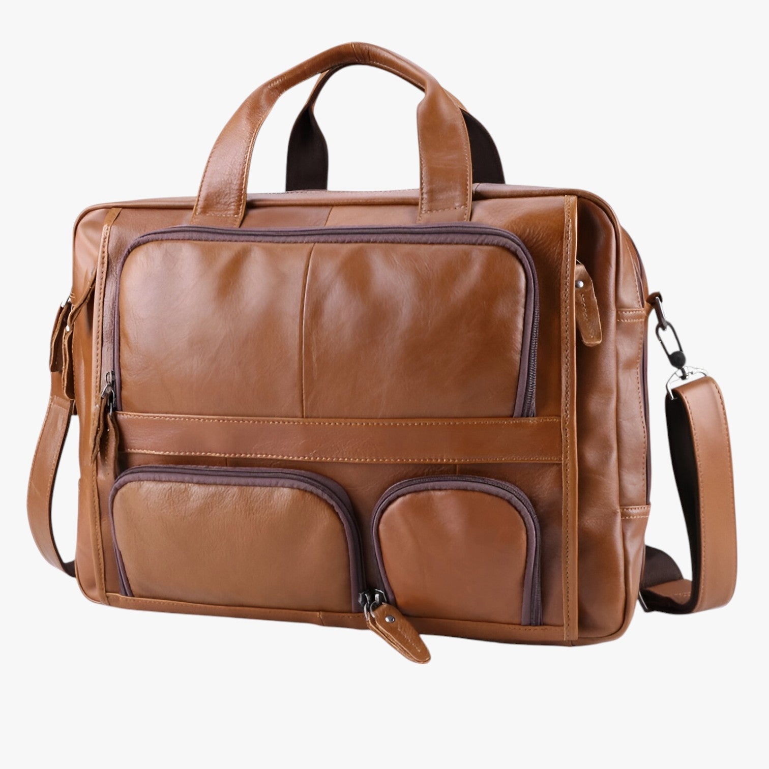 Murphy | Luxe e spaziosa - borsa per laptop in pelle per lavoro e viaggi - - Bags mens bag Shoulder Bags - Concept Palermo