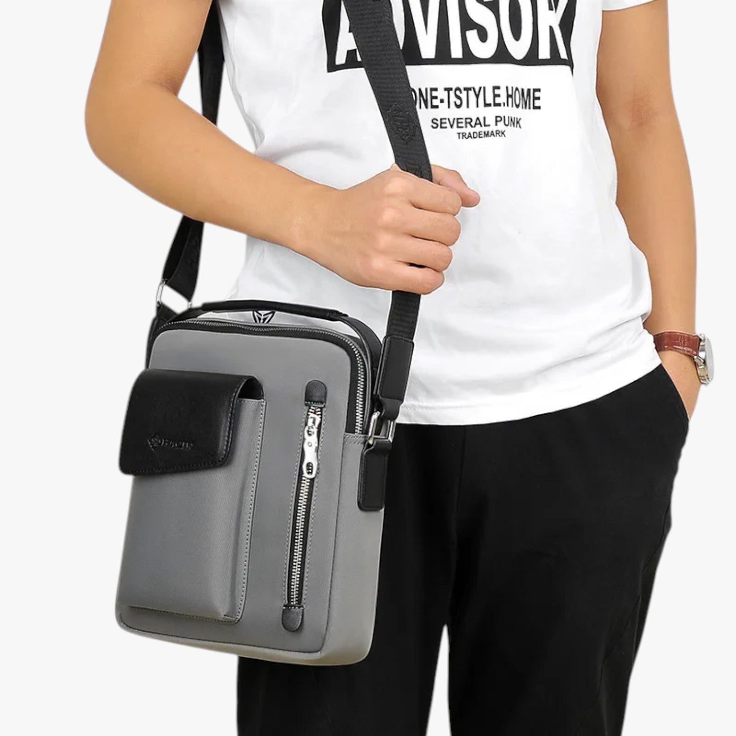 Tyron | Borsa a tracolla da uomo - con uno stile casual e spazioso - - Bags mens bag Shoulder Bags - Concept Palermo