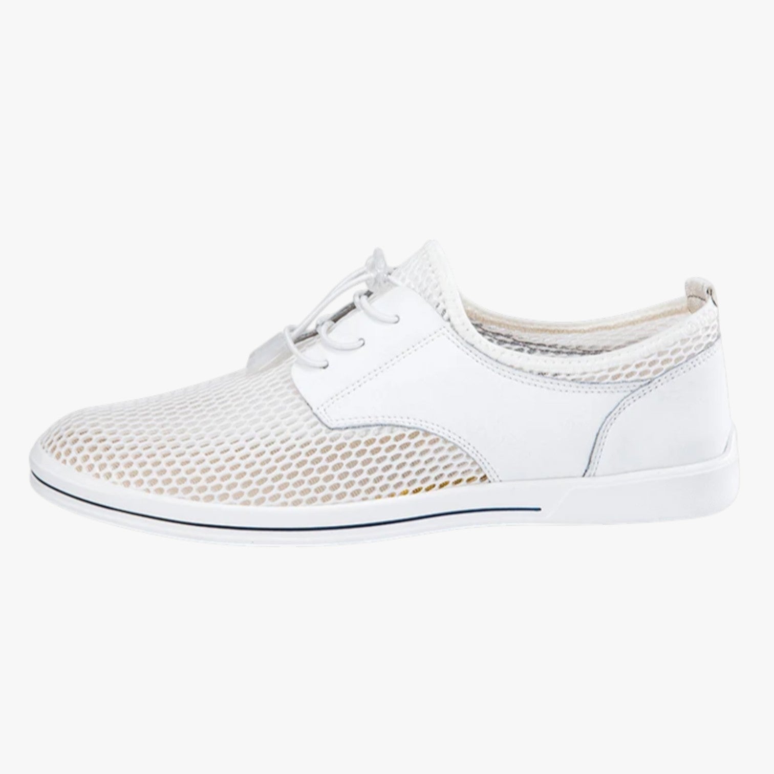 Justin | Mocassini Estivi da Uomo Traspiranti, Ultra Leggeri, Design di Classe - Bianco - Men's Shoes shoes shoes for men Shoes men - Concept Palermo