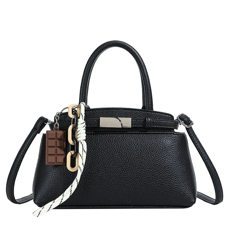 Deanna | Brilla con eleganza: borsa a conchiglia di lusso per serate indimenticabili - Nero - Bags women bags Women's handbags - Concept Palermo