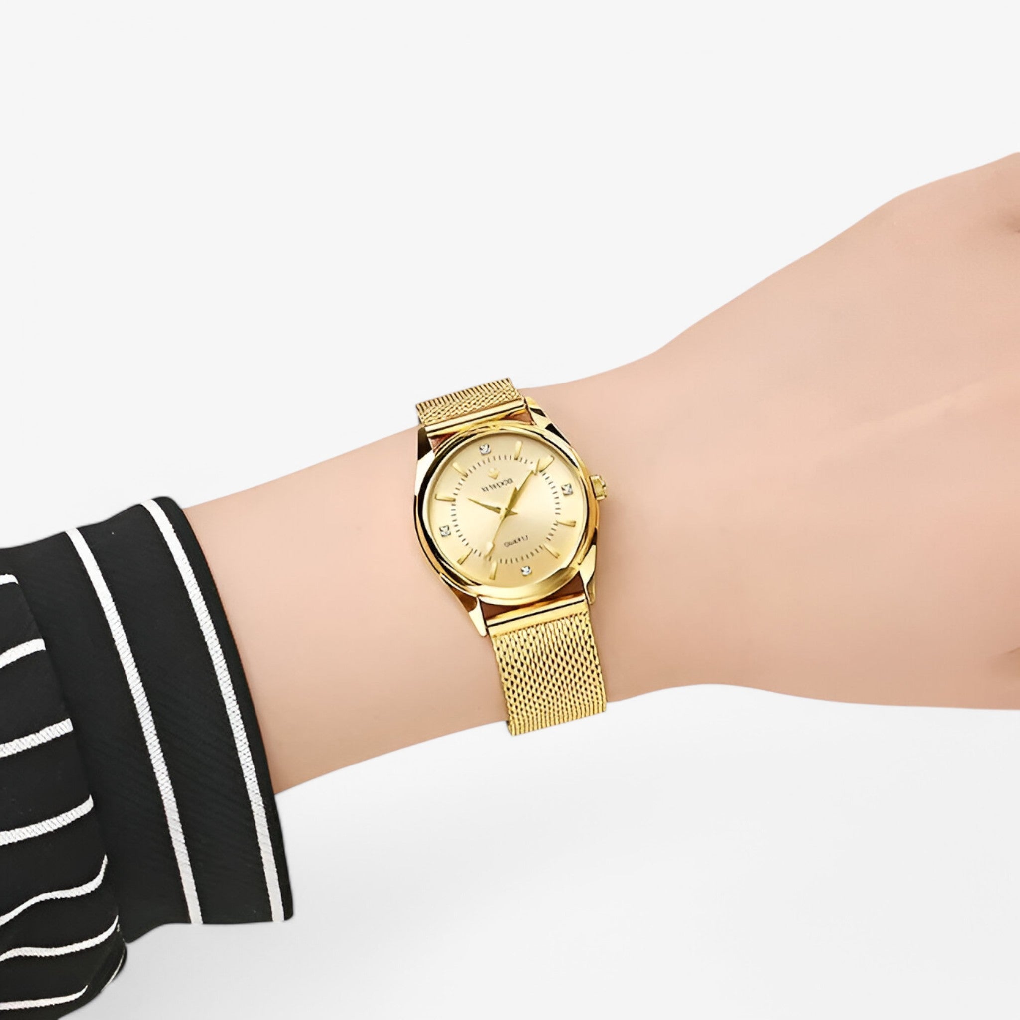 Mary | Orologio da donna di lusso in oro elegante con diamanti - - watch for women - Concept Palermo