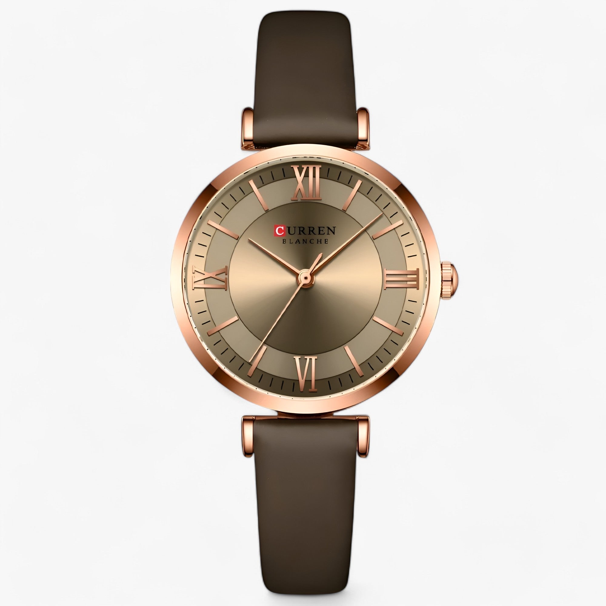 Cindy | Orologio di lusso per donne - Design elegante al quarzo - Caffè - ladies watch watch for women WOMEN wrist watches for women - Concept Palermo