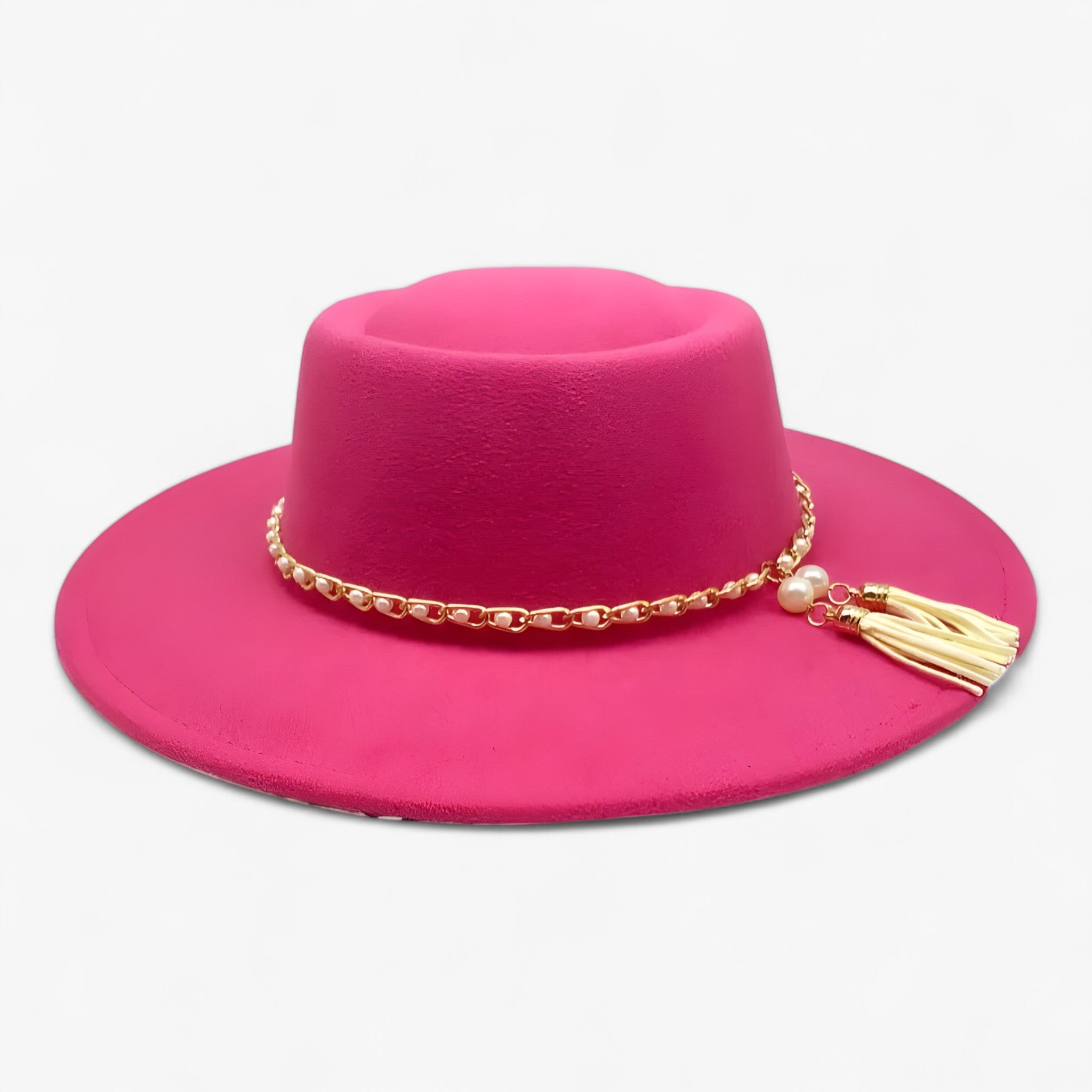 Jannela | Cappello Fedora in Lana con Perle - 15 - - Concept Palermo