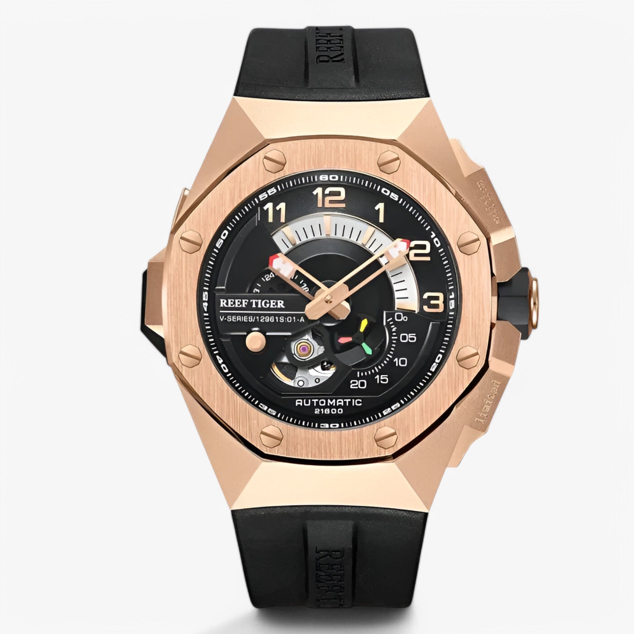 Cyrilo | Orologio Sportivo Automatico di Lusso - oro nero nero - - Concept Palermo