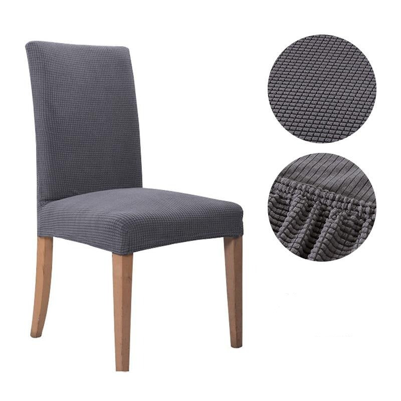 Copertura per Sedia Belleza | Confezione da 2 - Grigio | 2 pezzi - seat cover slipcovers - Concept Palermo