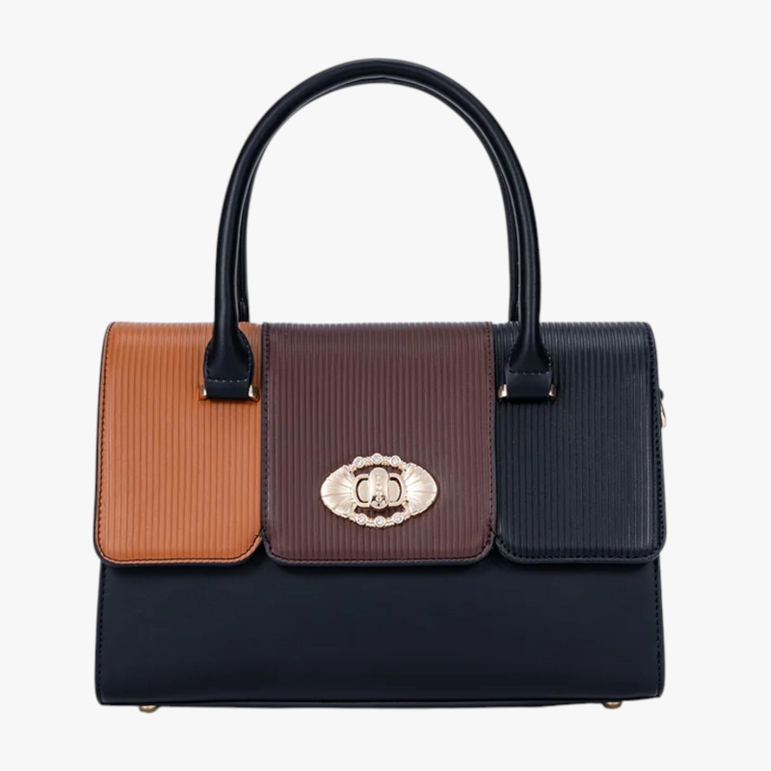 Karina | Borsa in pelle PU resistente e dallo stile raffinato - Nero - Bags women bags Women's handbags - Concept Palermo