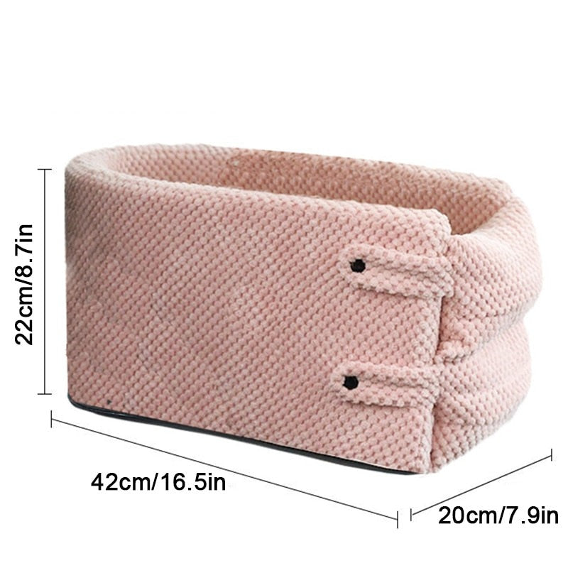 Seggiolino auto portatile per animali domestici - Roze 42x20x22cm - Auto Autotechniek Autotoebehoren Dieren Dierenaccessoires Huisdierbenodigdheden Huisdieren Huisdierverzorging Voertuig - Concept Palermo