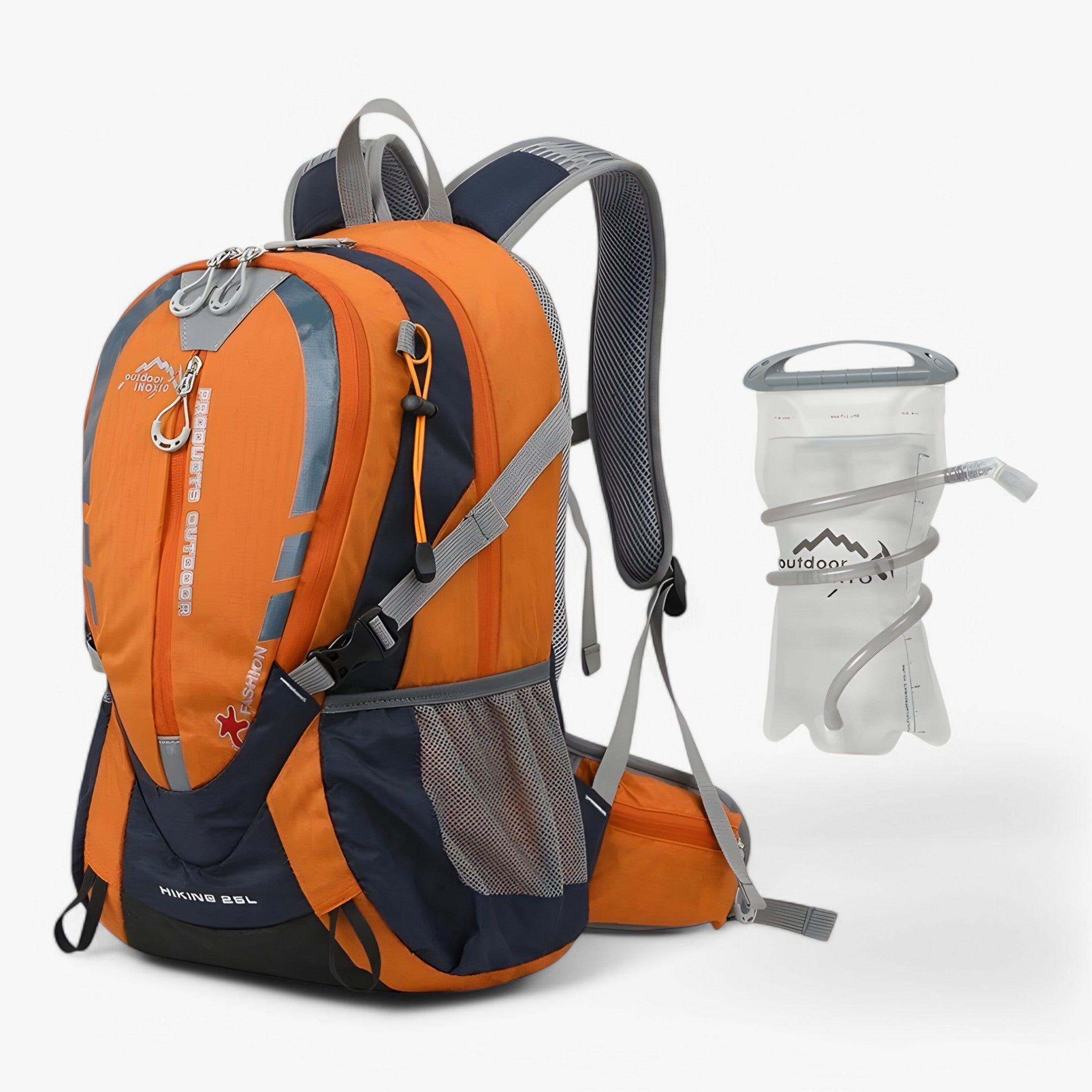 Arthur | Zaino idrico da 25L - Arancione 2L - - Concept Palermo