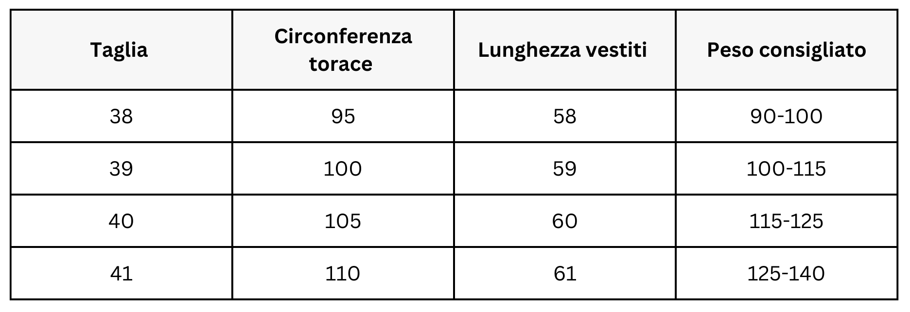 Size Guide