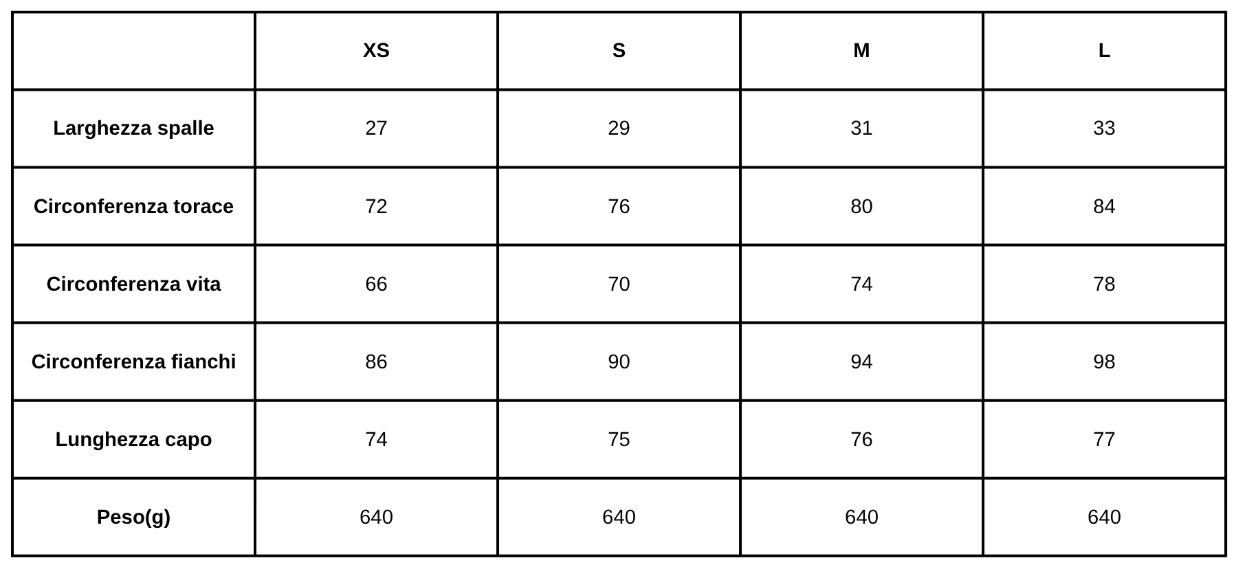 Size Guide