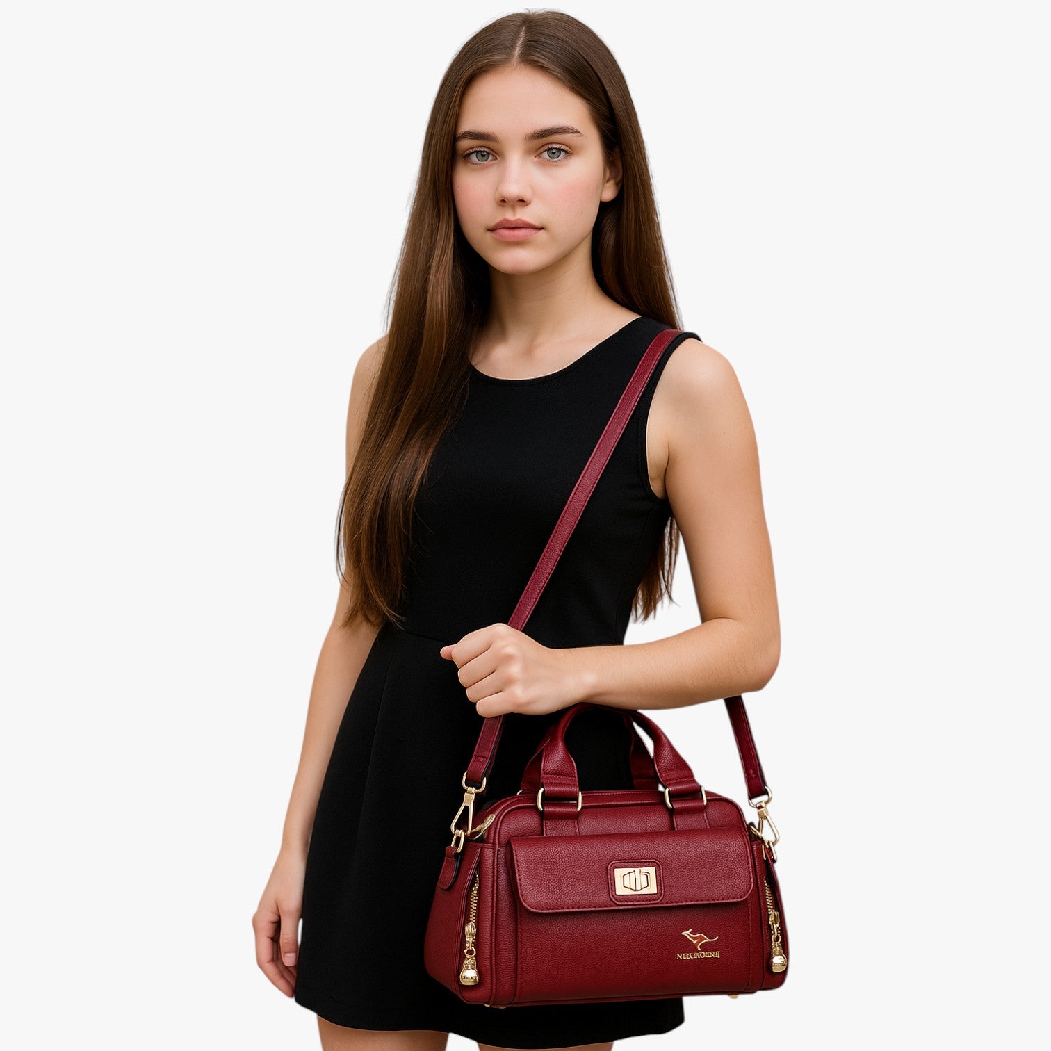 Siera | Eleganza e praticità per tutti i giorni – Borsa multitasche in pelle PU - - Bags women bags Women's handbags - Concept Palermo