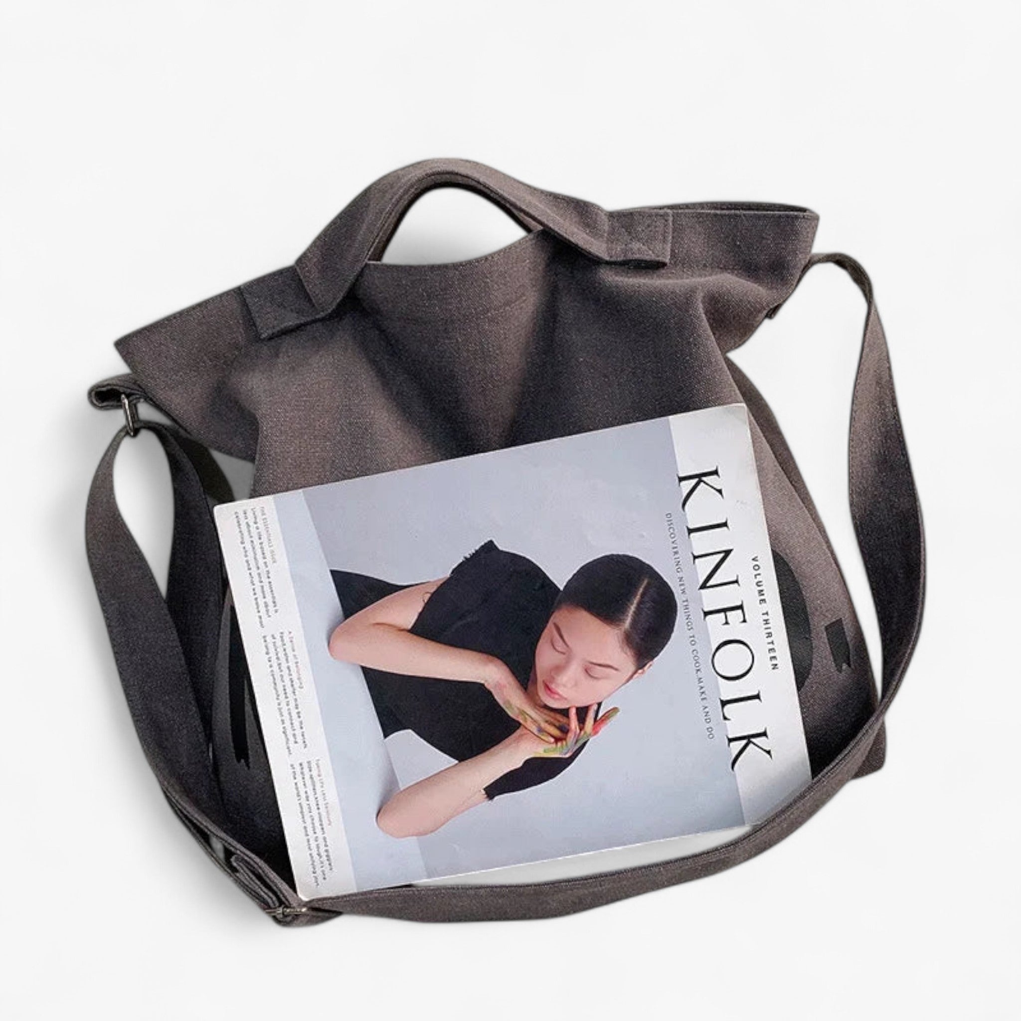 Vibe - borsa in tela con stampa visibile - - Bags handbags tote bags women bags - Concept Palermo