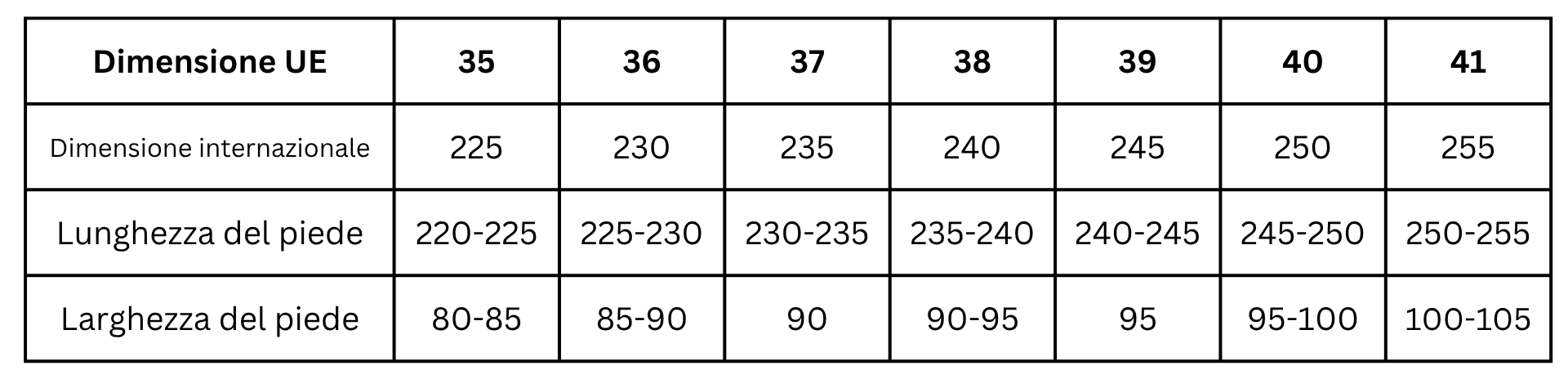 Size Guide